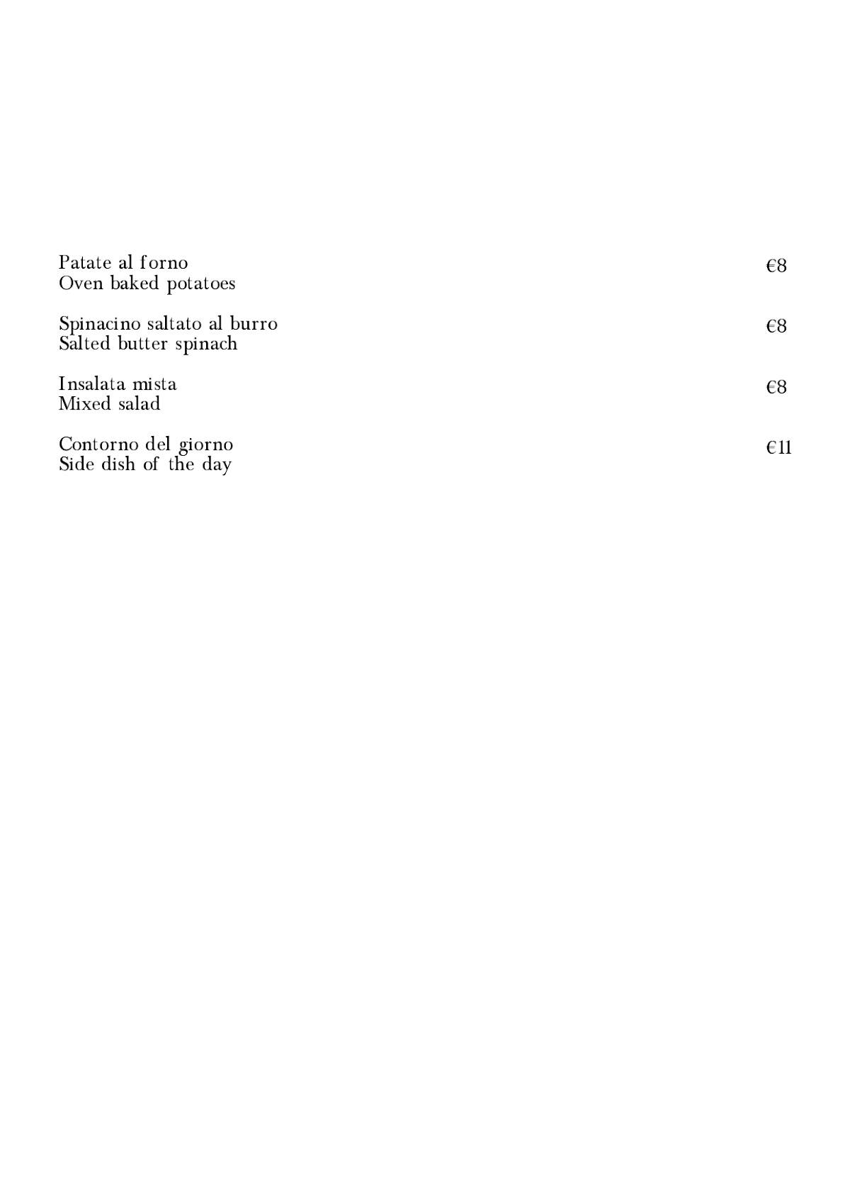 Menu di Dlounge 