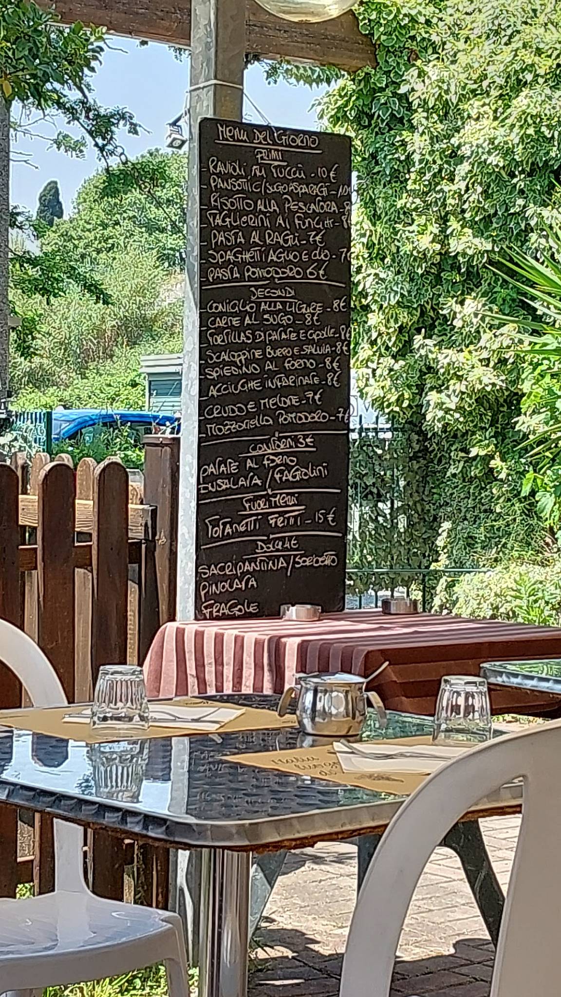 Menu di Da Celi 