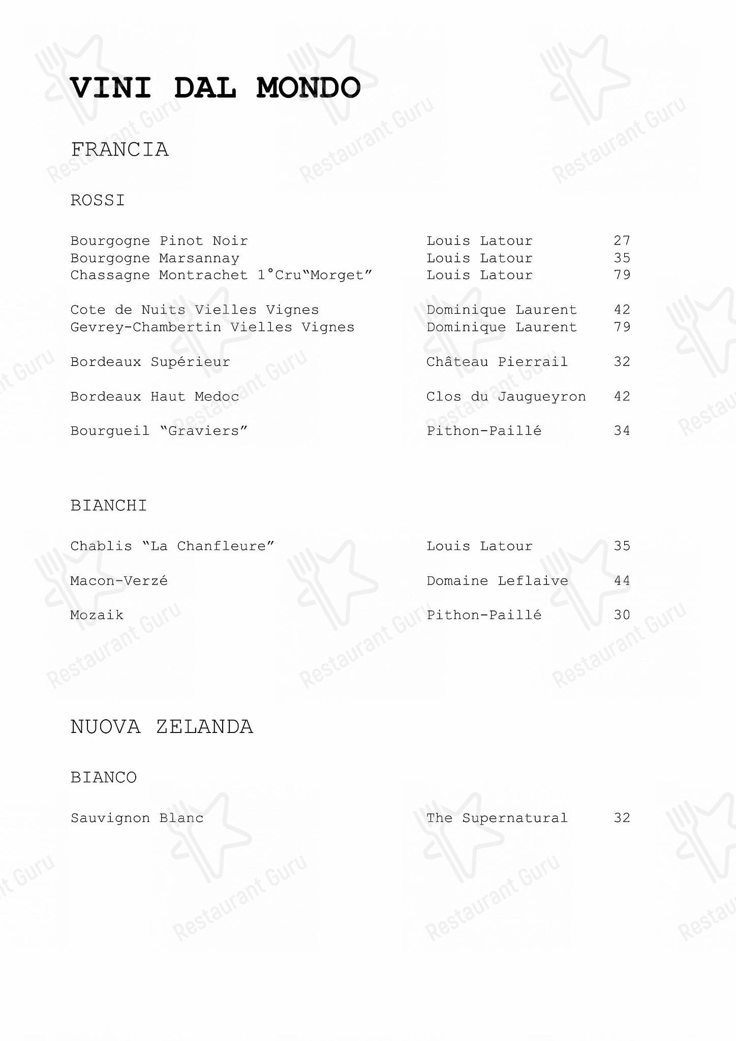 Trattoria Da Massimo in Rubiera - At Home Catering Menu