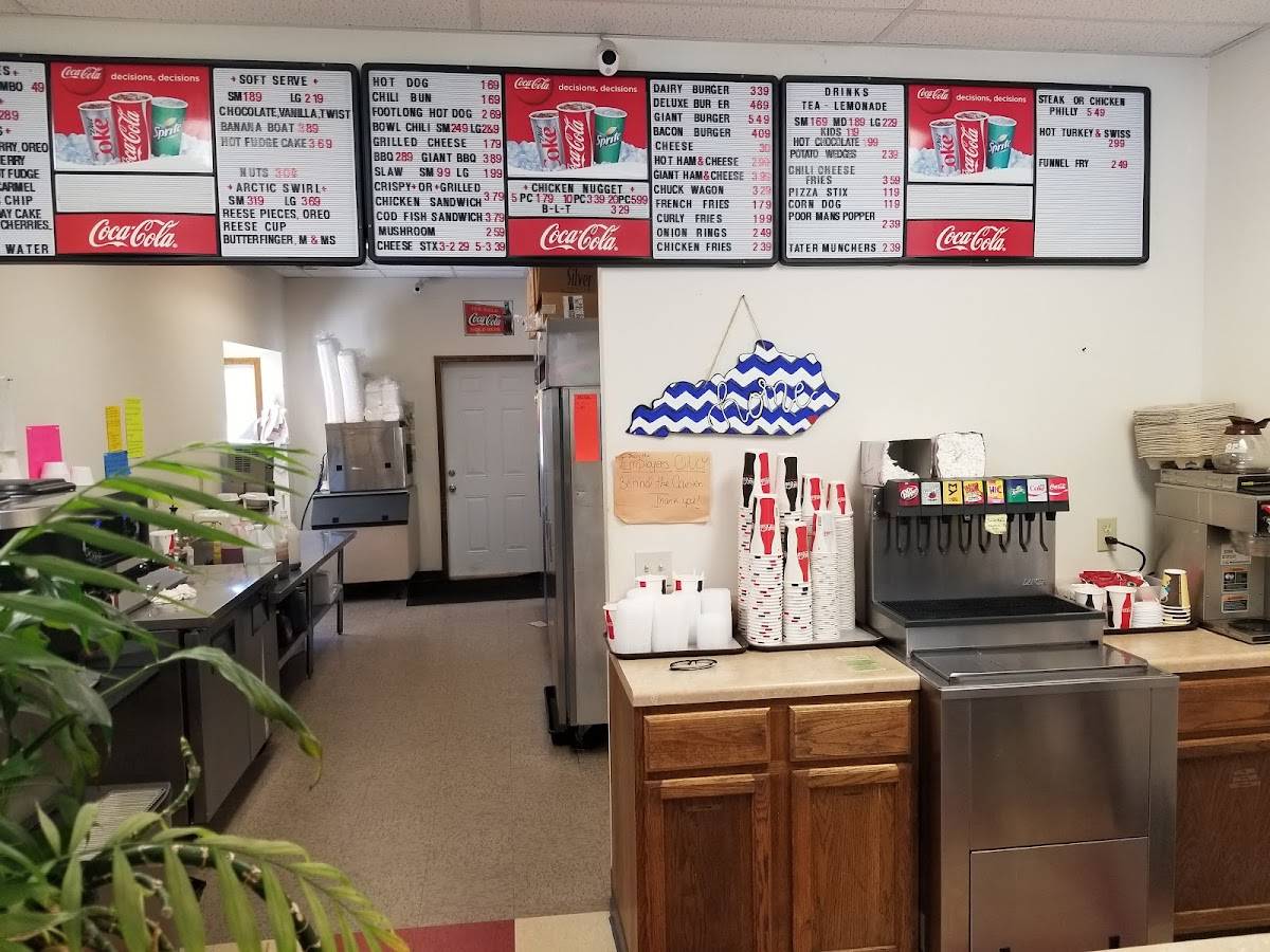 Menu at Dairy Hut restaurant, Evarts, 119 S Main St