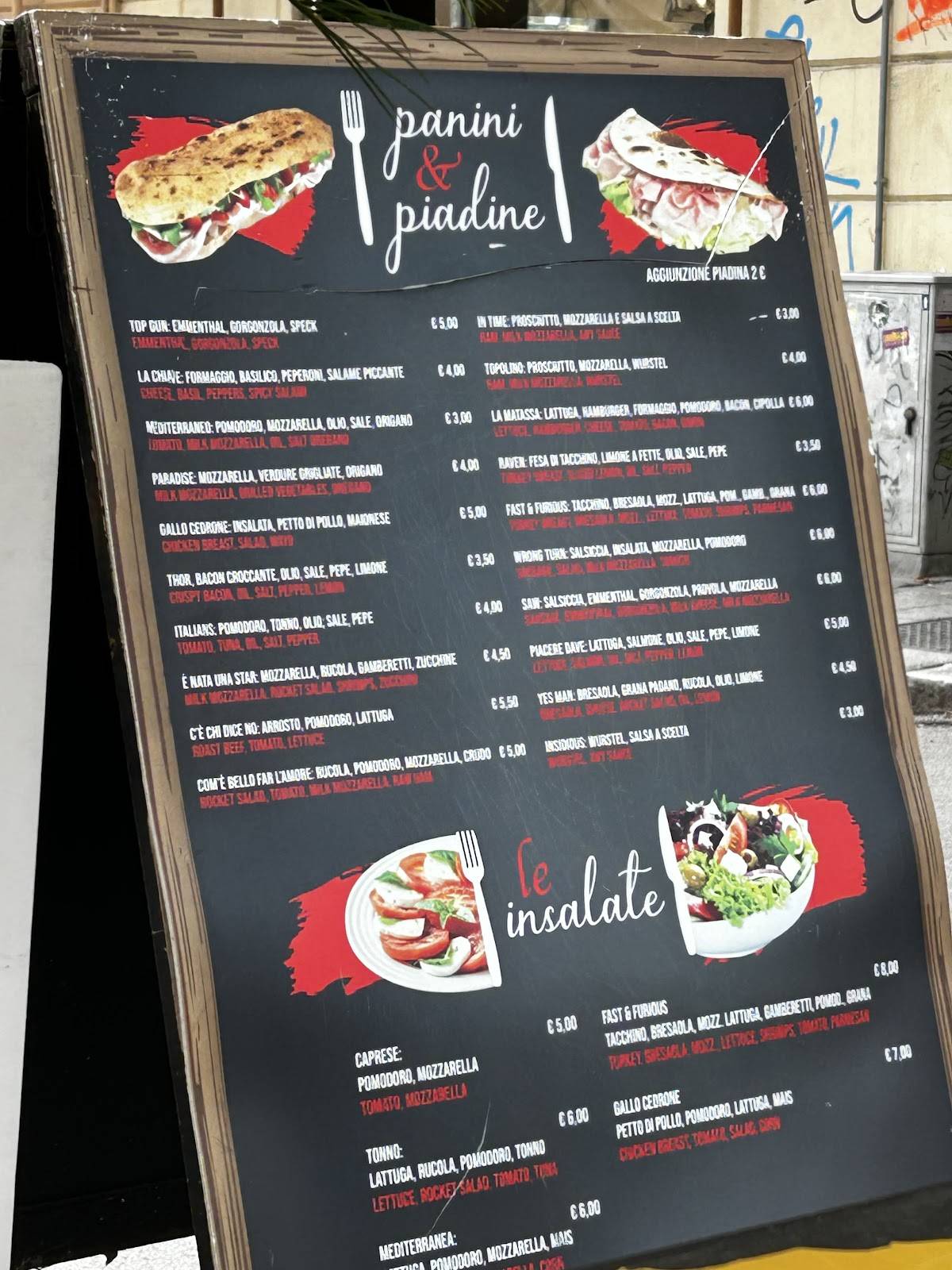 Menu di Dami Cafè 