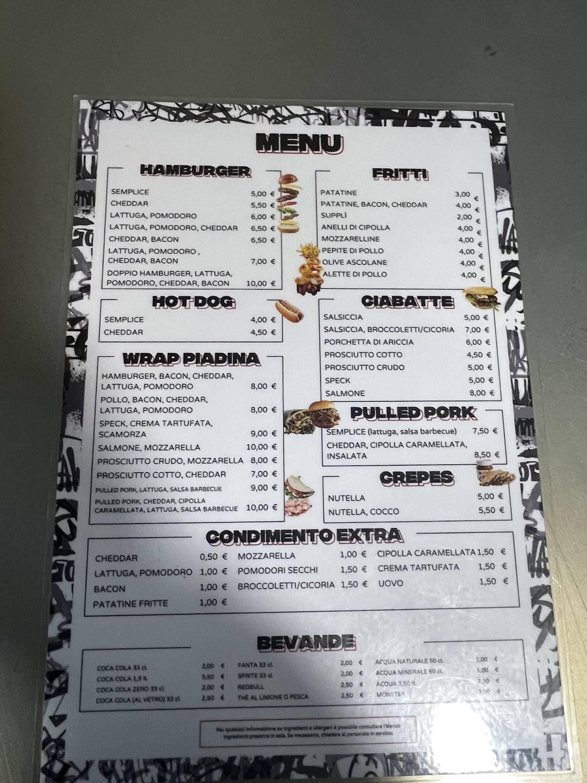 Menu di Dar Bruschettaro 