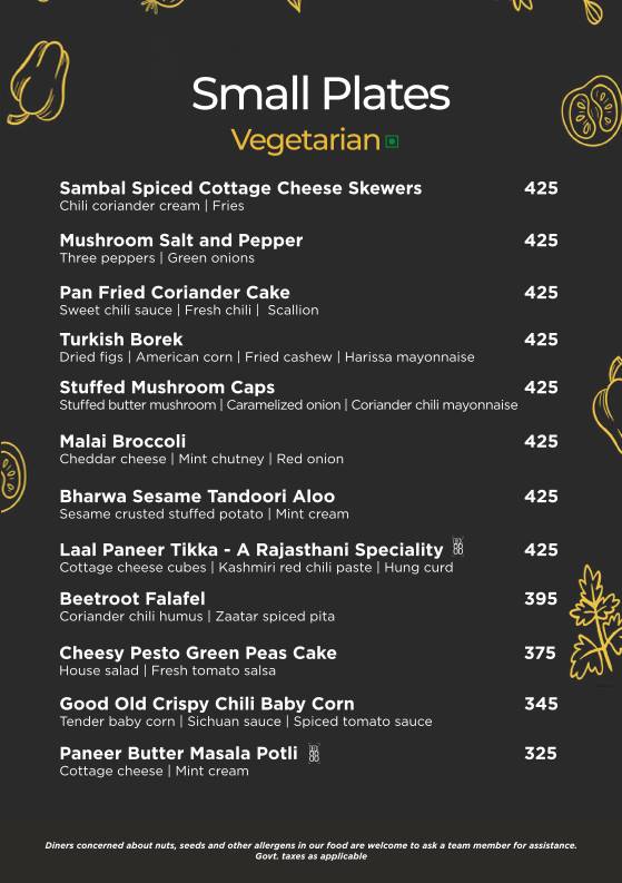 Deck 88 menu