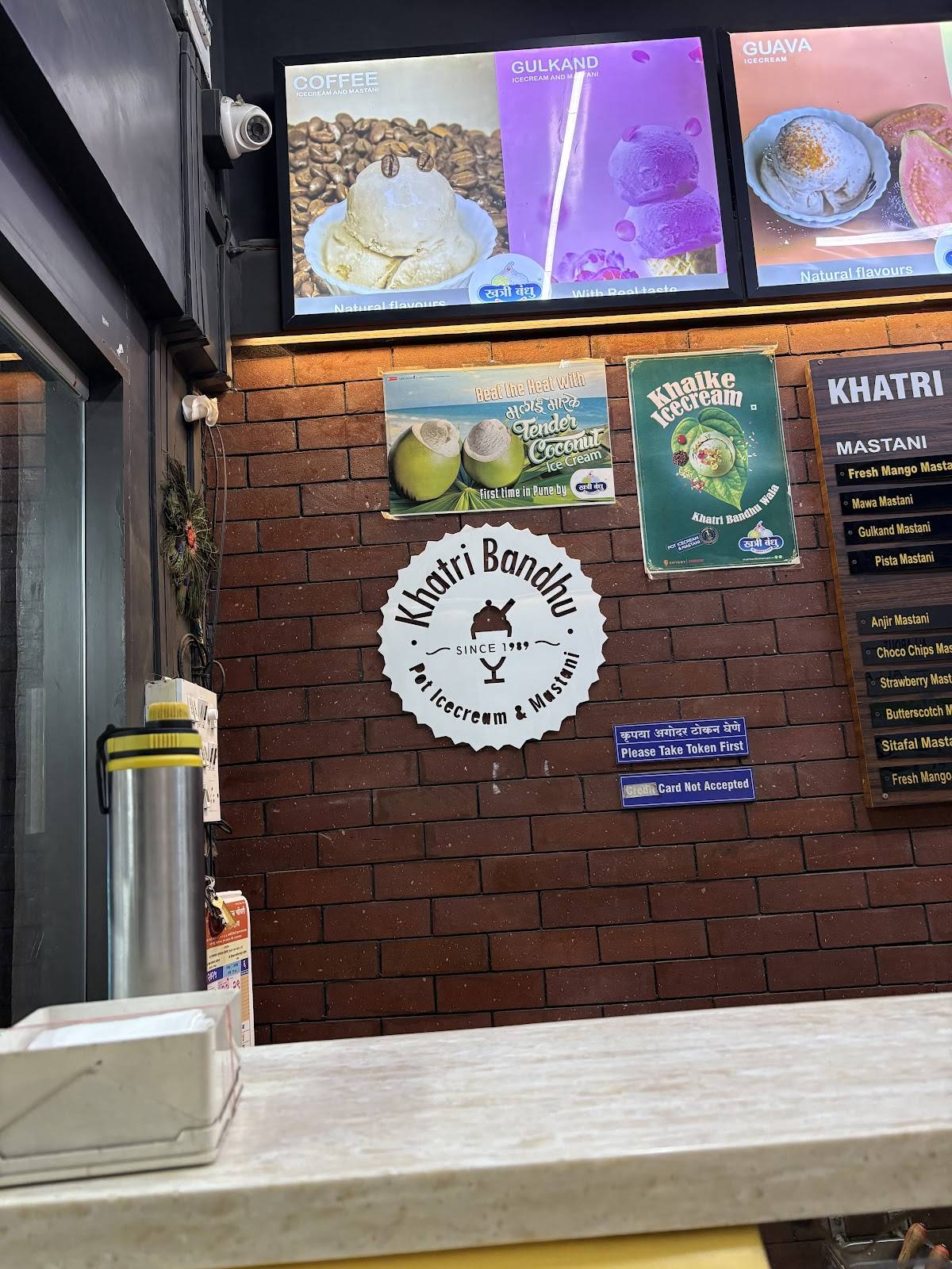 Khatri Bandhu Pot Ice-Cream and Mastani menu
