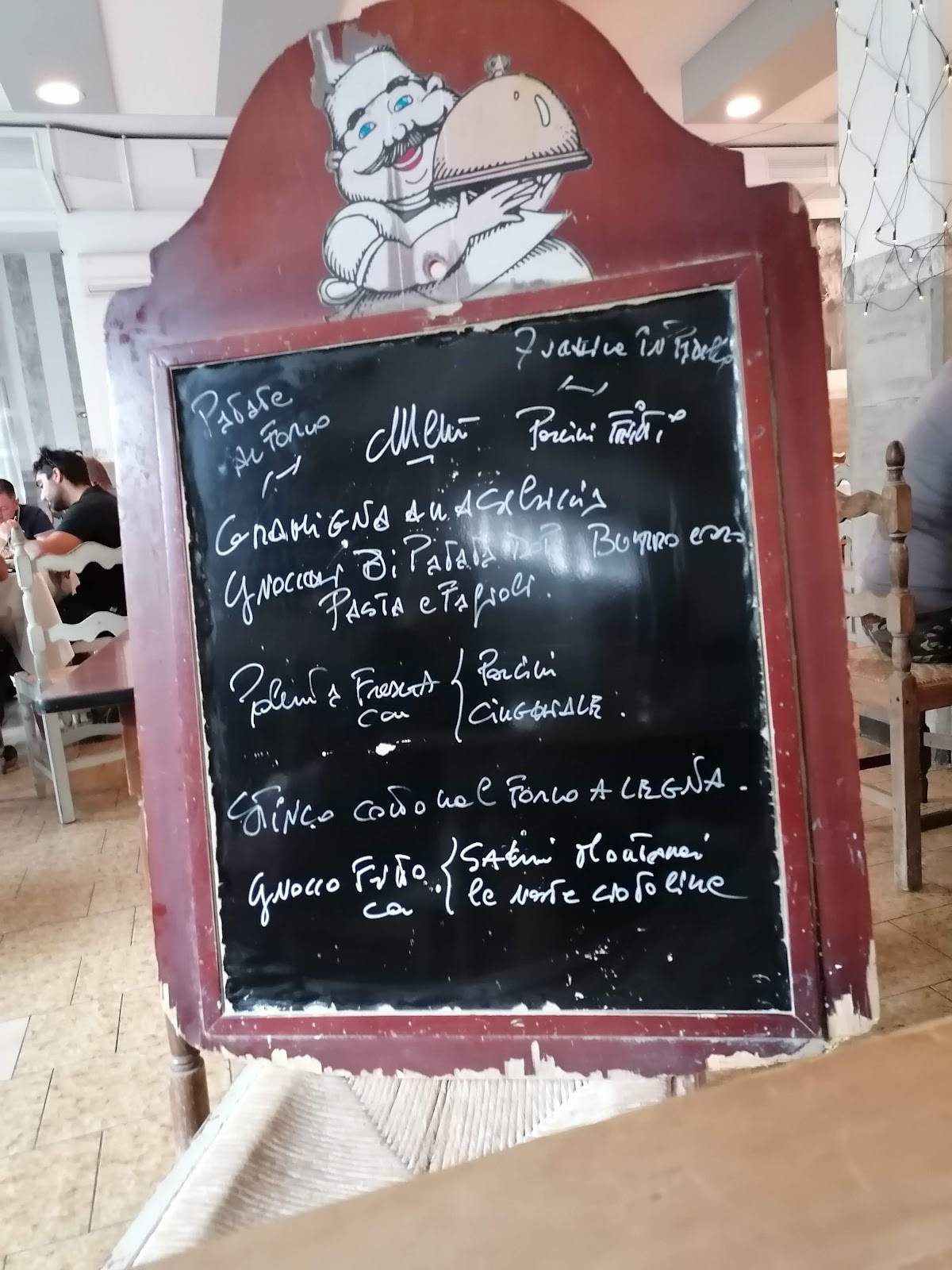 Menu di Masiparero 