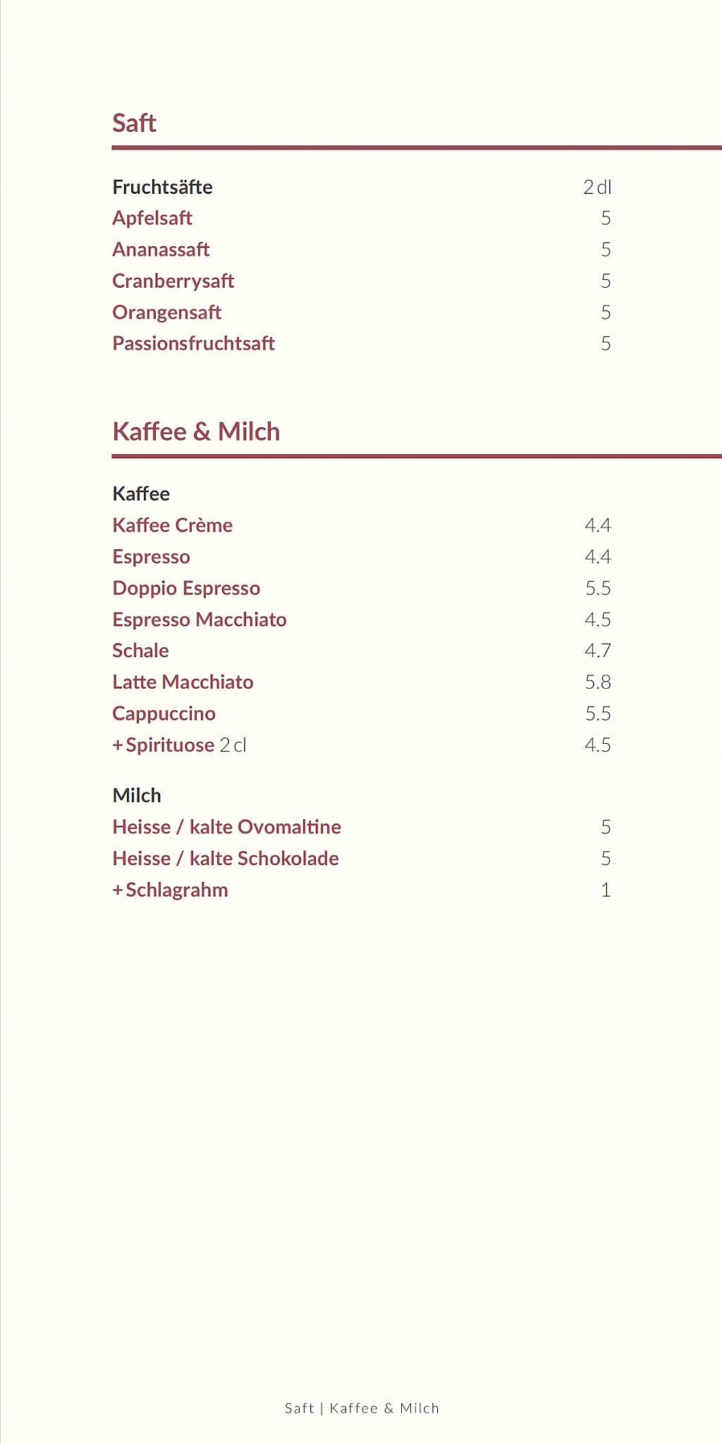 Menu di grepery 