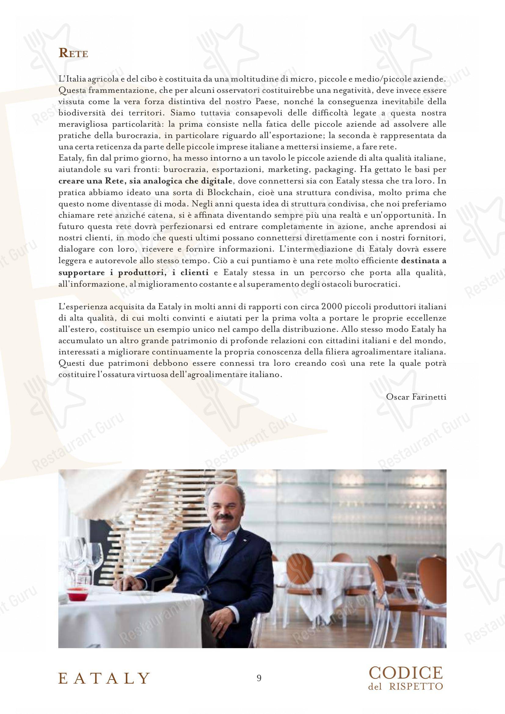 Menu di Eataly Torino Lingotto - Детское