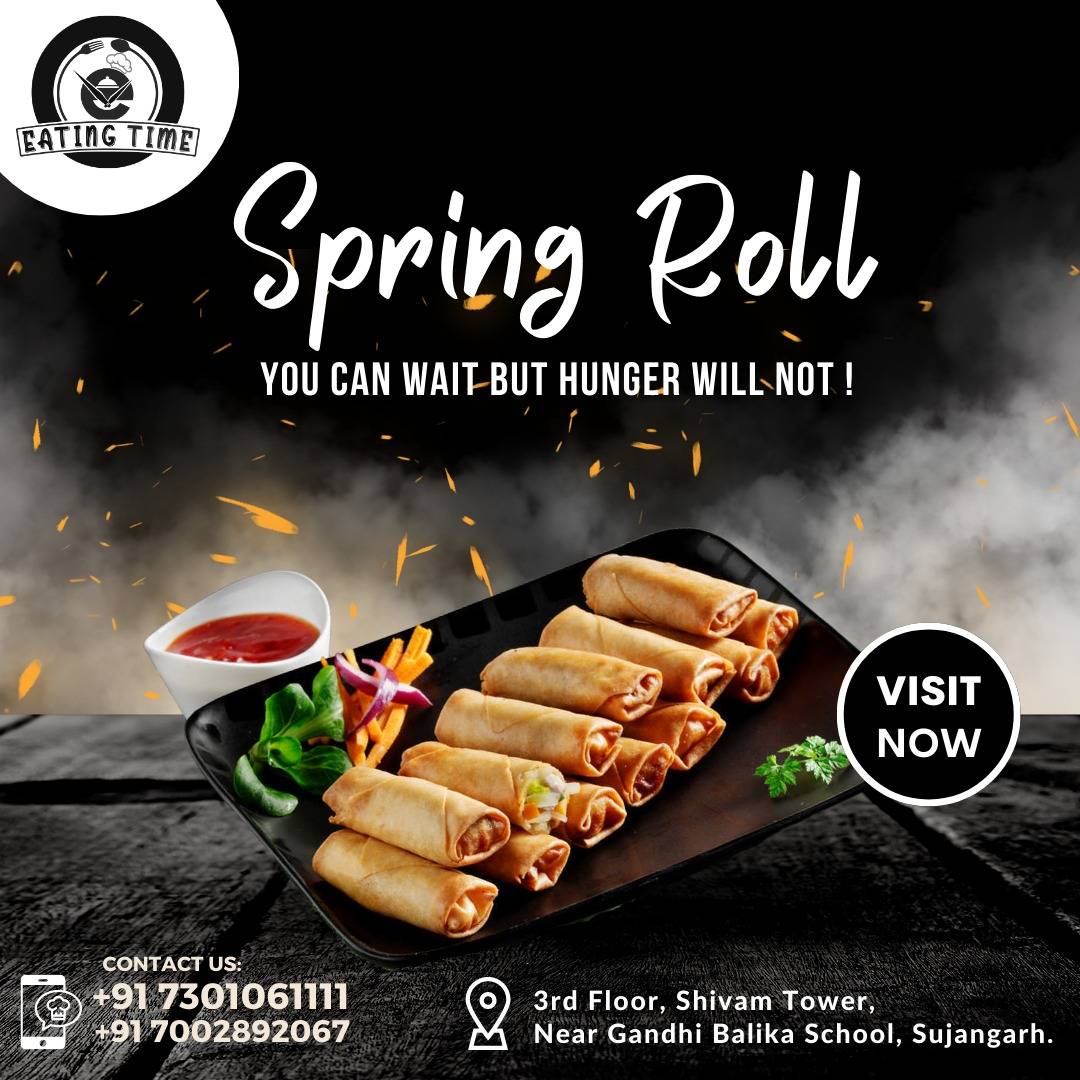 Eating time restaurant - Best Restaurant In Sujangarh , Veg Restaurant ,Fast food Cafe in Sujangarh menu