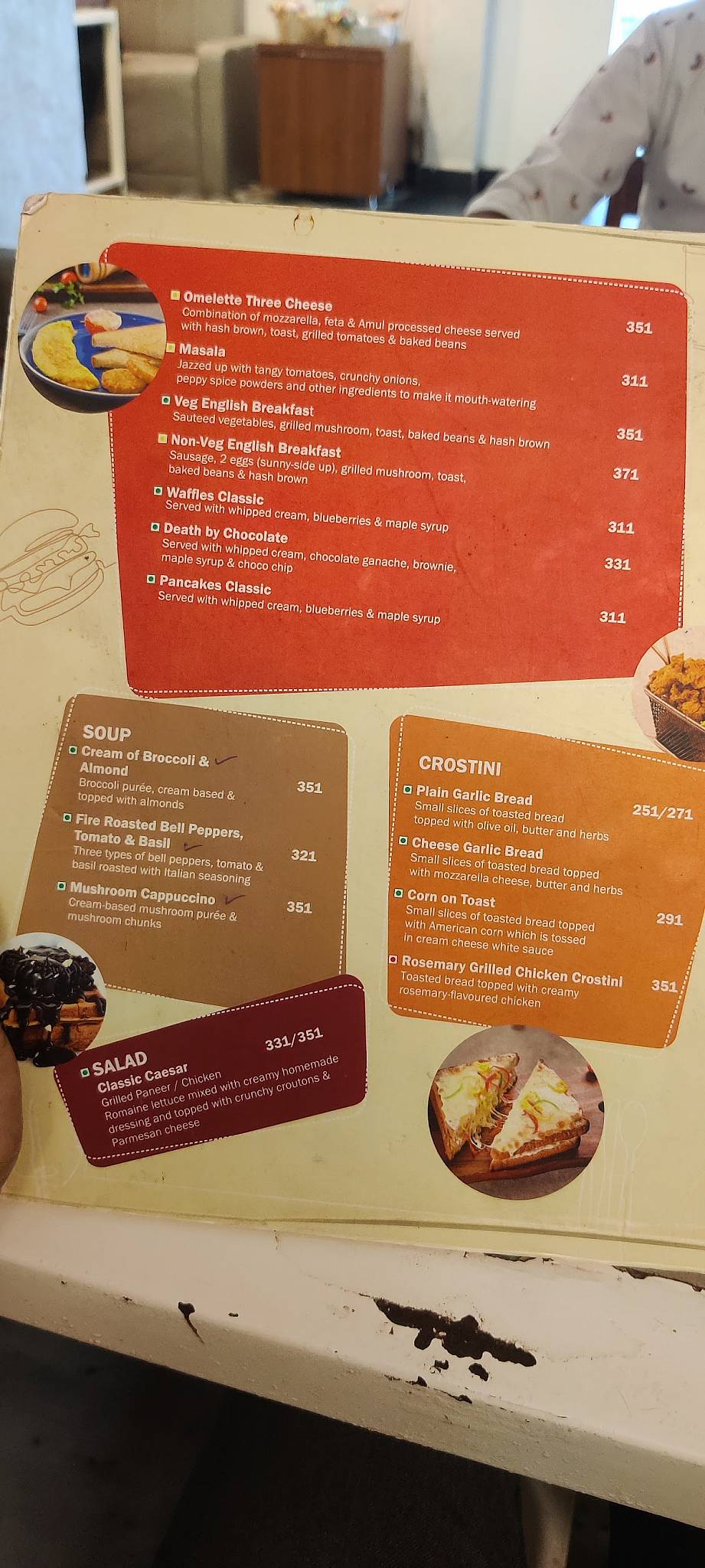 Enchanté Café & Confectionery menu