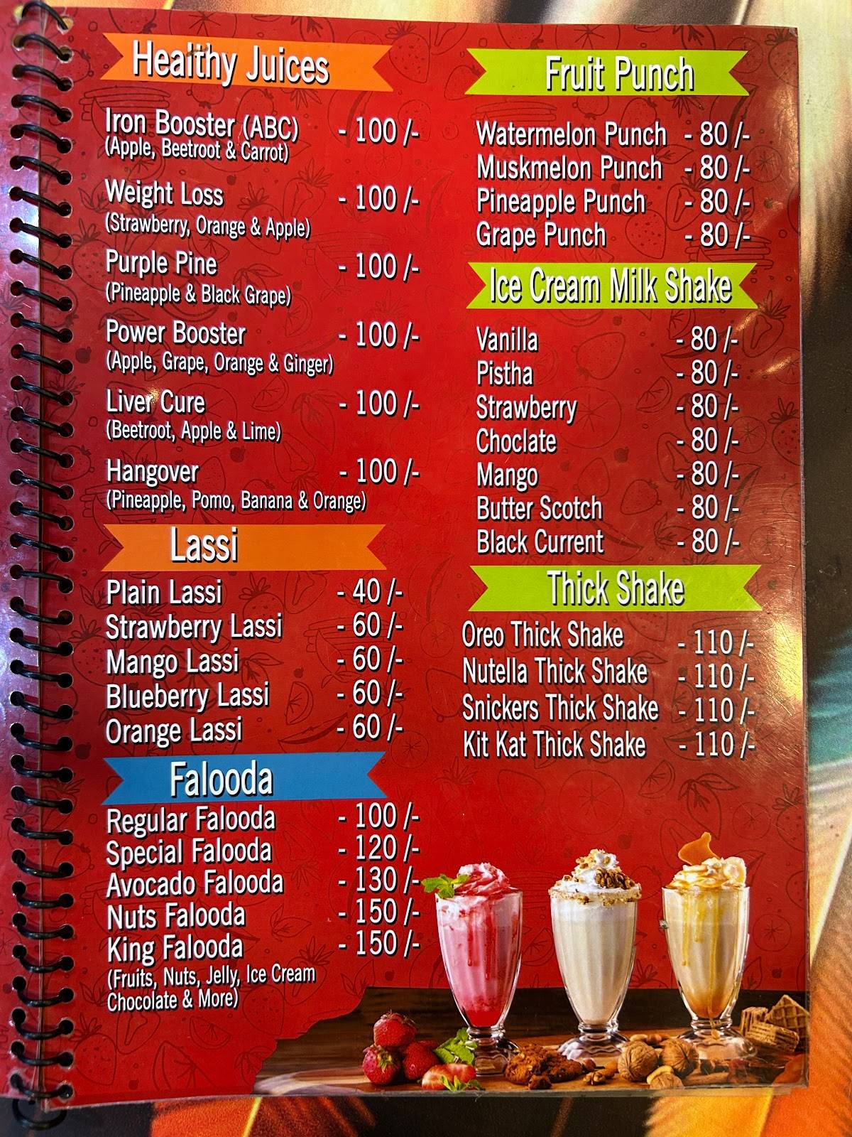 Engineer's Cafe (An engineer's Innovation) menu