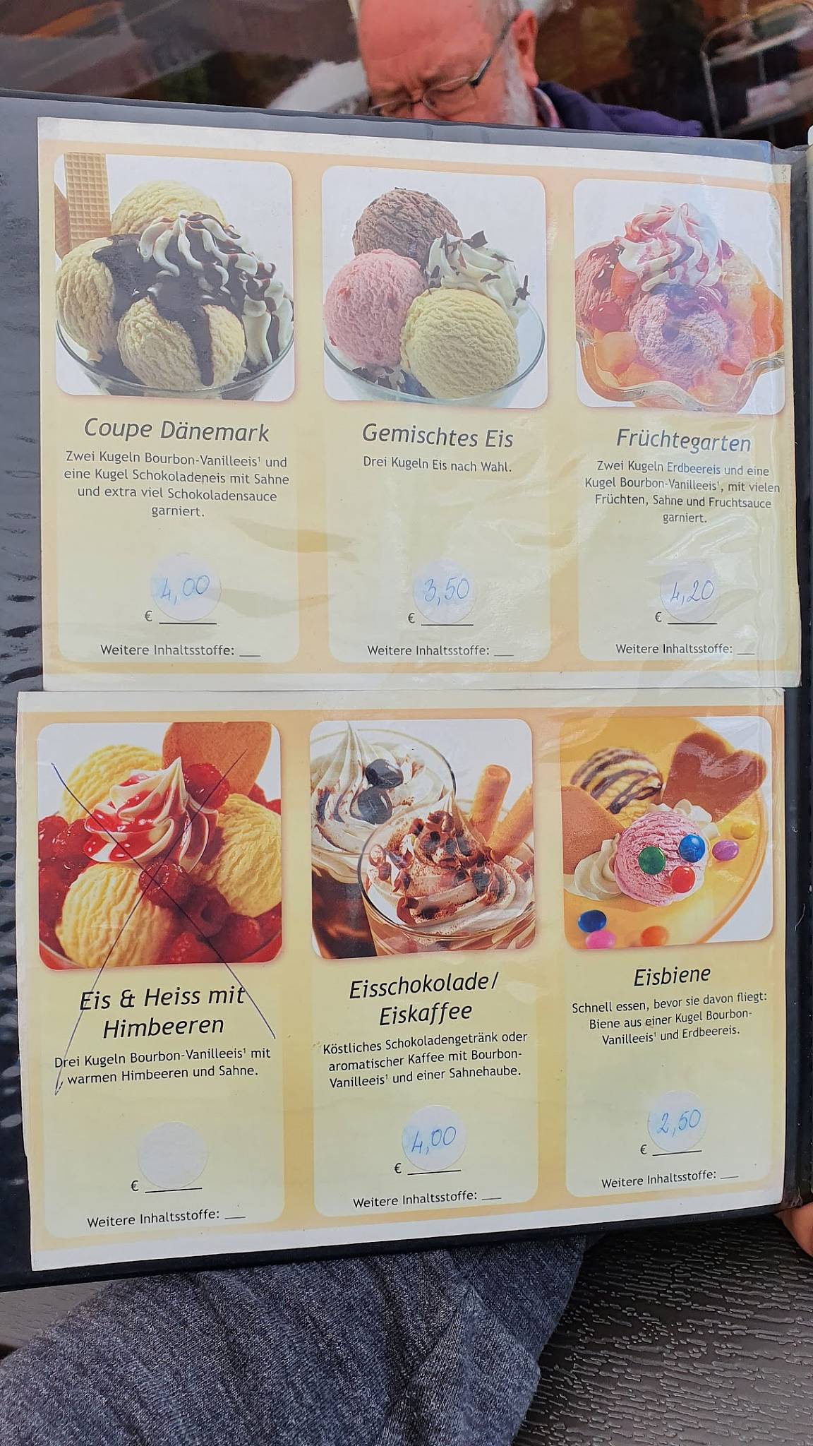 Speisekarte von GartenRestaurant Baldeneyer Fähre, Essen