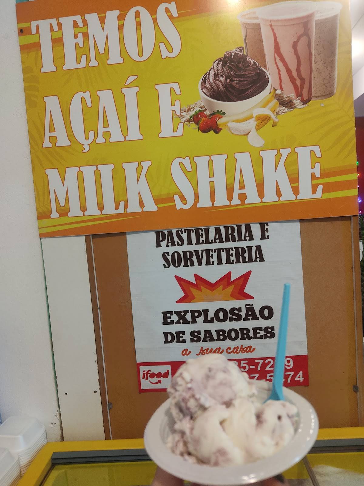Explosão de Sabores cardápio