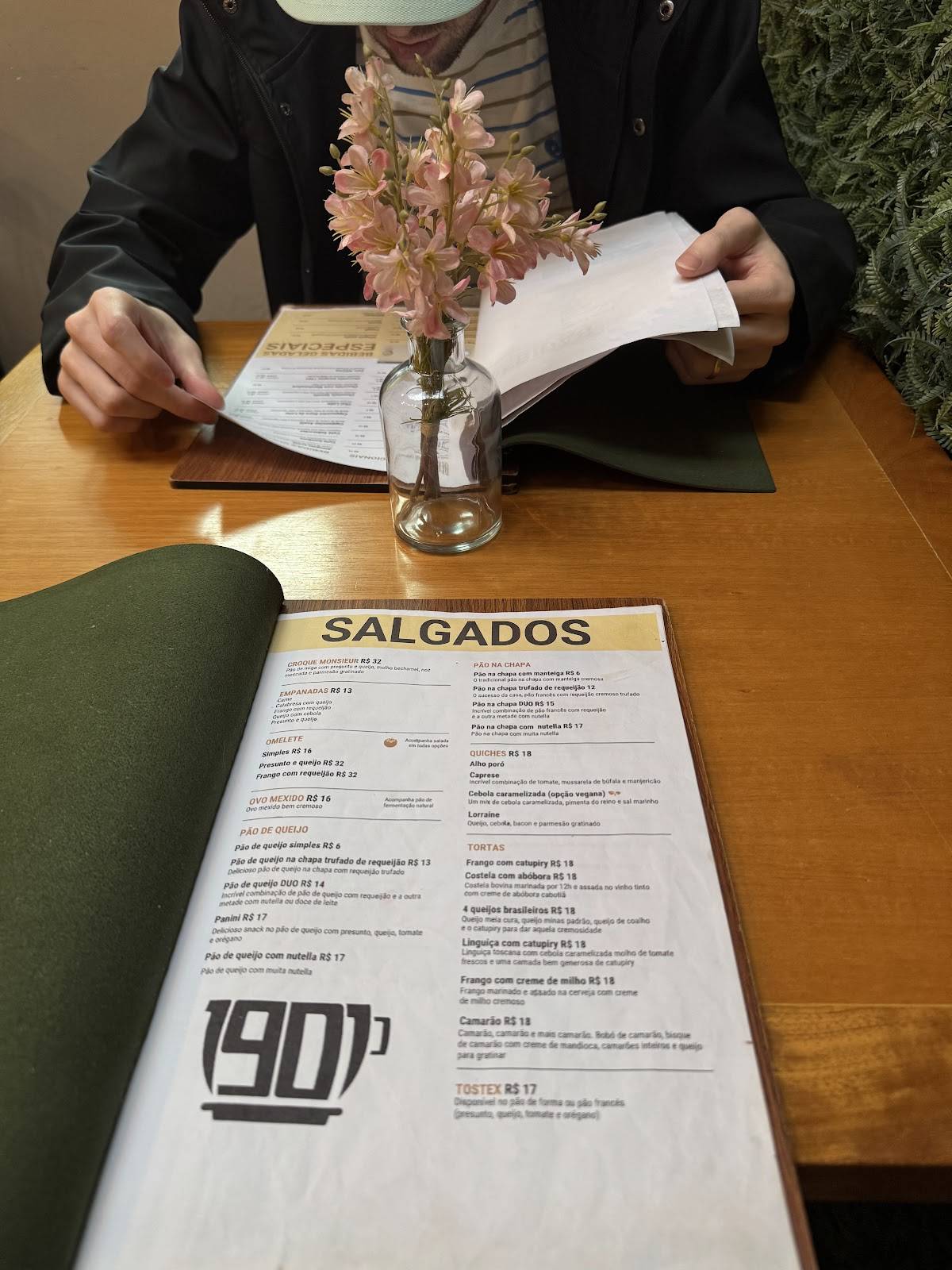 Expresso 1901 cardápio