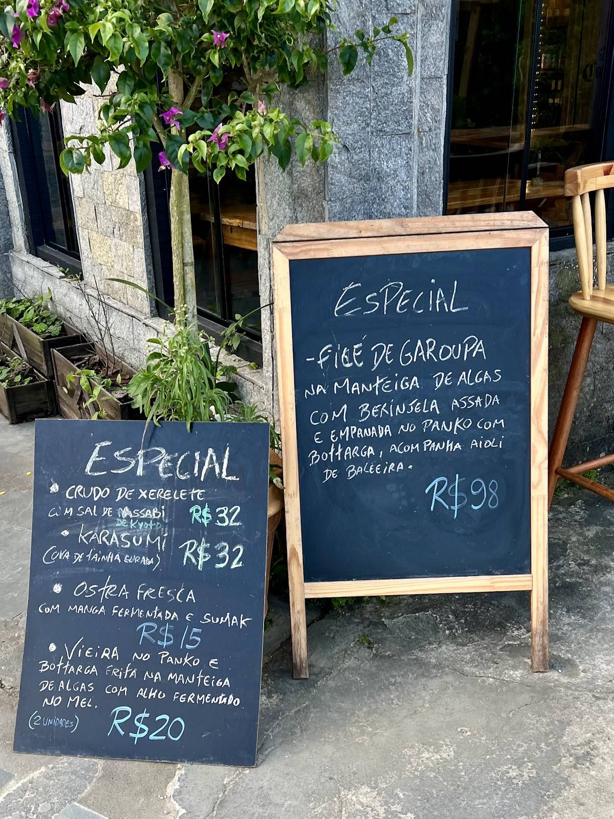 FIXI Restaurante cardápio