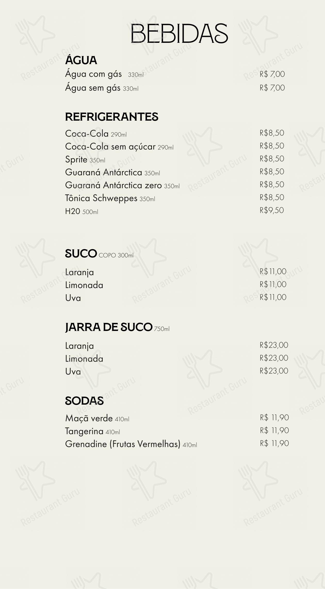 Коктейльная карта para Família Madalosso restaurante