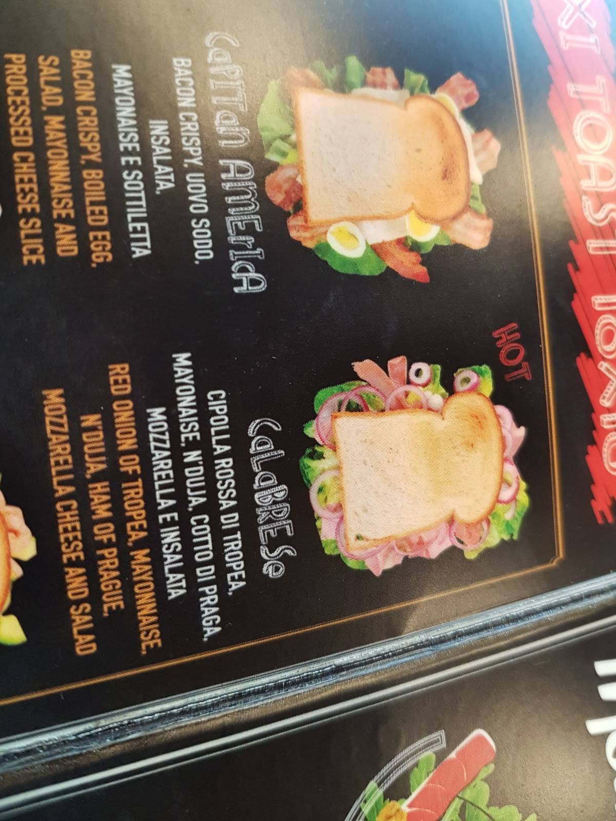 Menu di Toastamore 