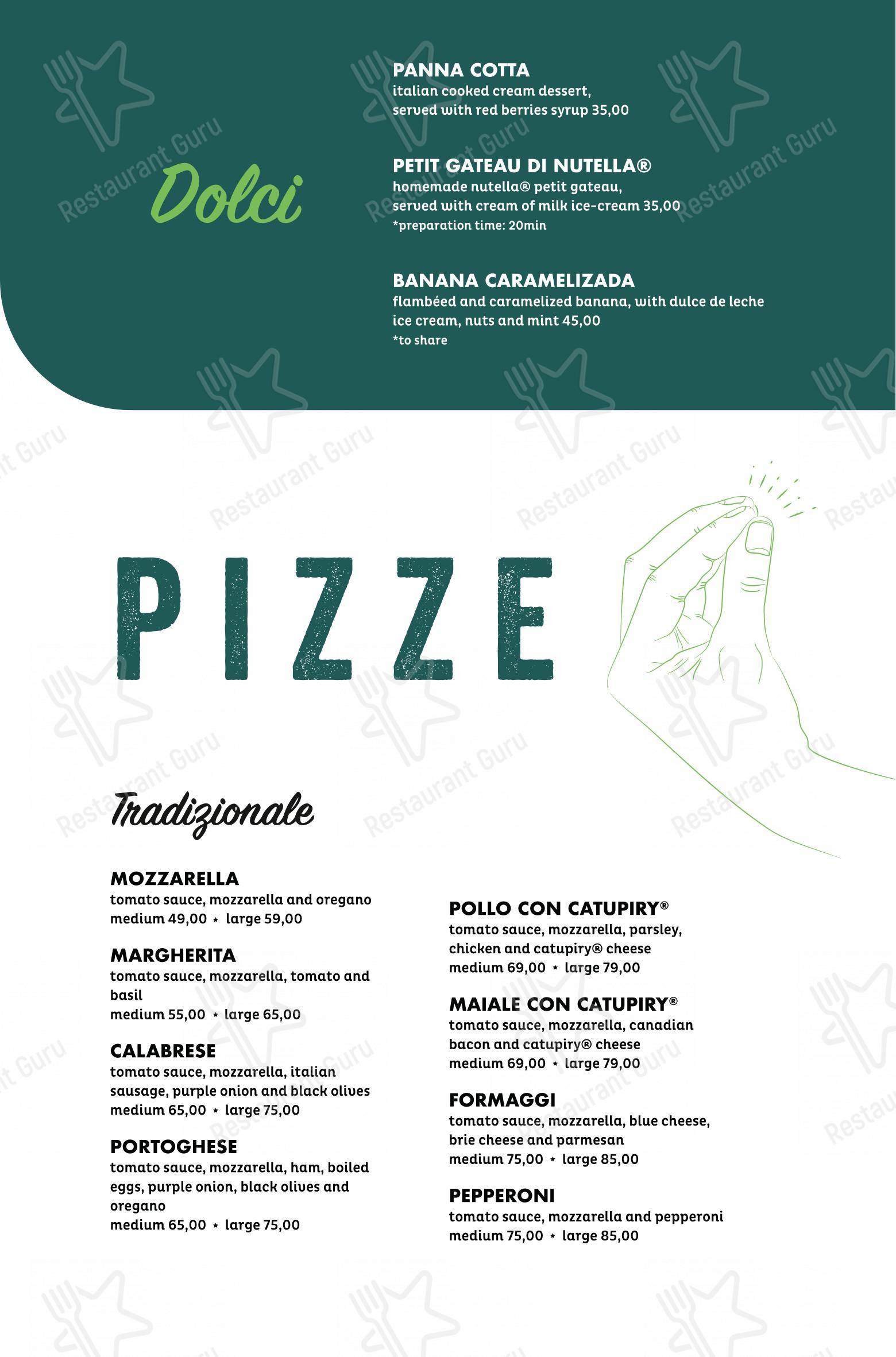 Figata Pizza & Pasta - Shopping Vitória - Menu bar