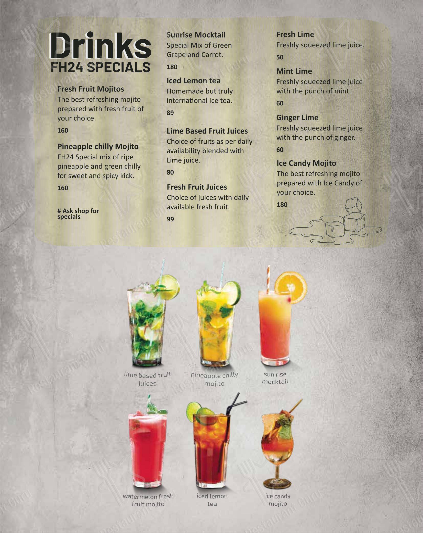 Основное меню for Flame house 24 – Spicy Grilled Chicken Best Biryani in Thrissur in Thrissur