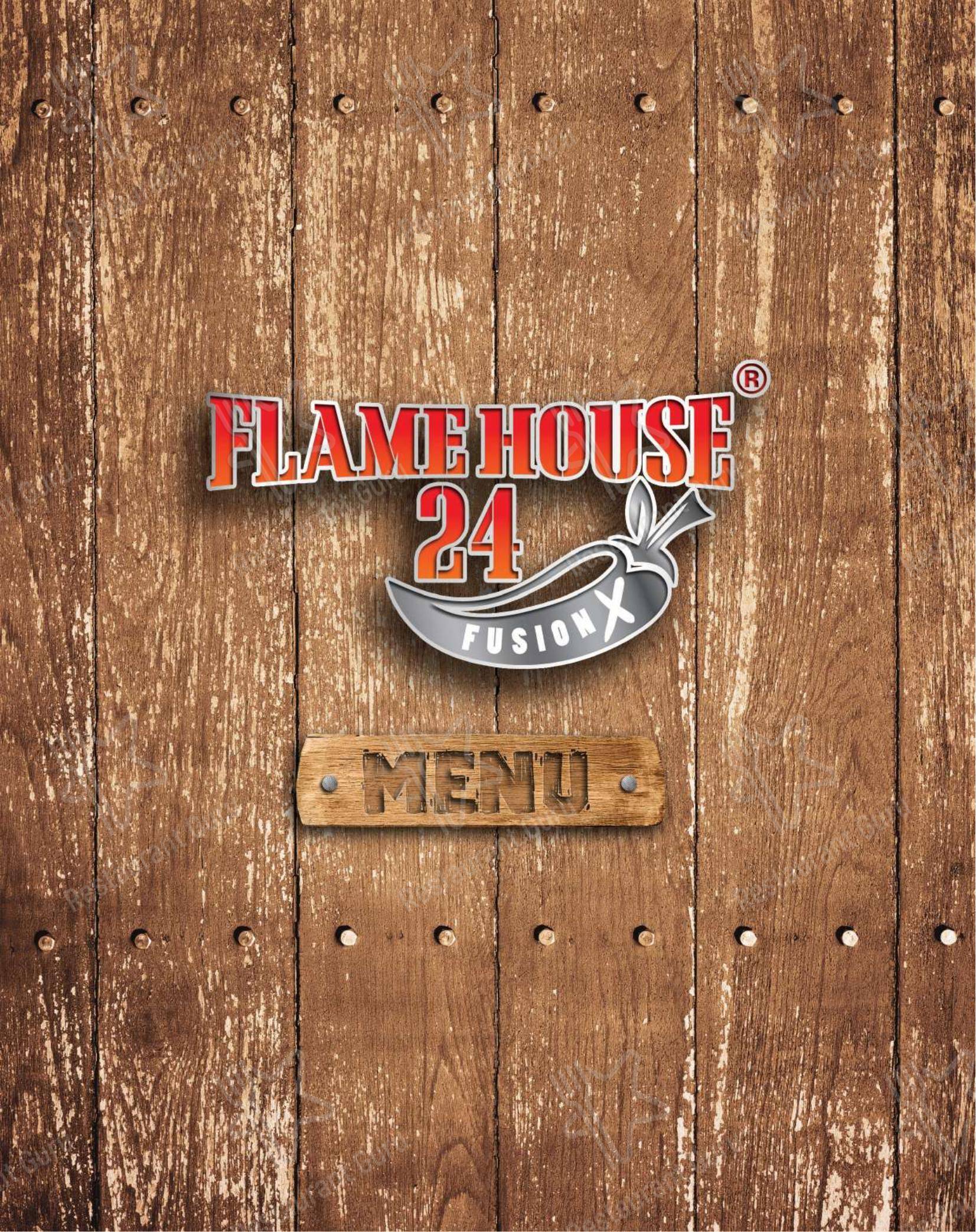 Flame house 24 – Spicy Grilled Chicken Best Biryani in Thrissur - Menu bar