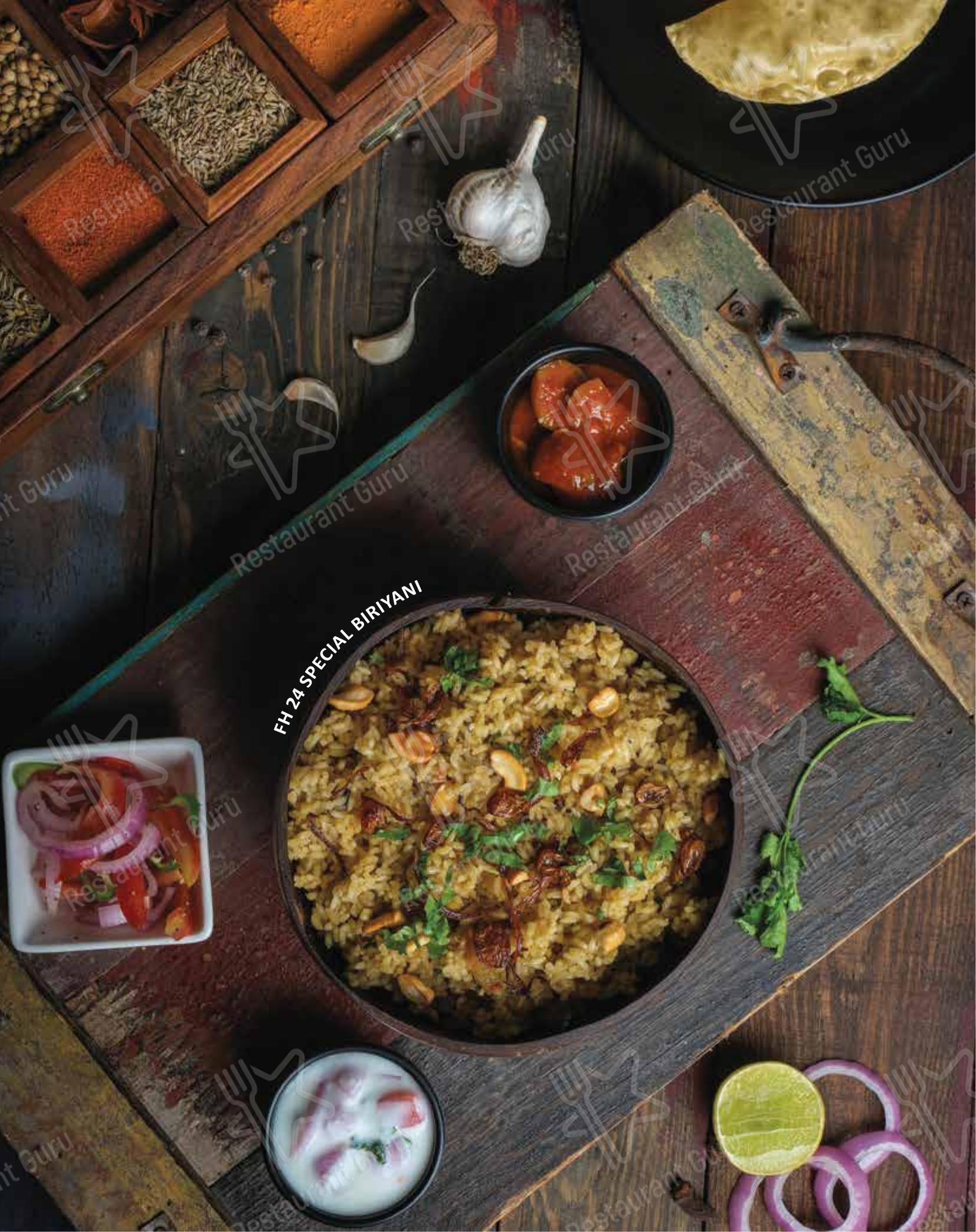 Flame house 24 – Spicy Grilled Chicken Best Biryani in Thrissur menu - 菜单