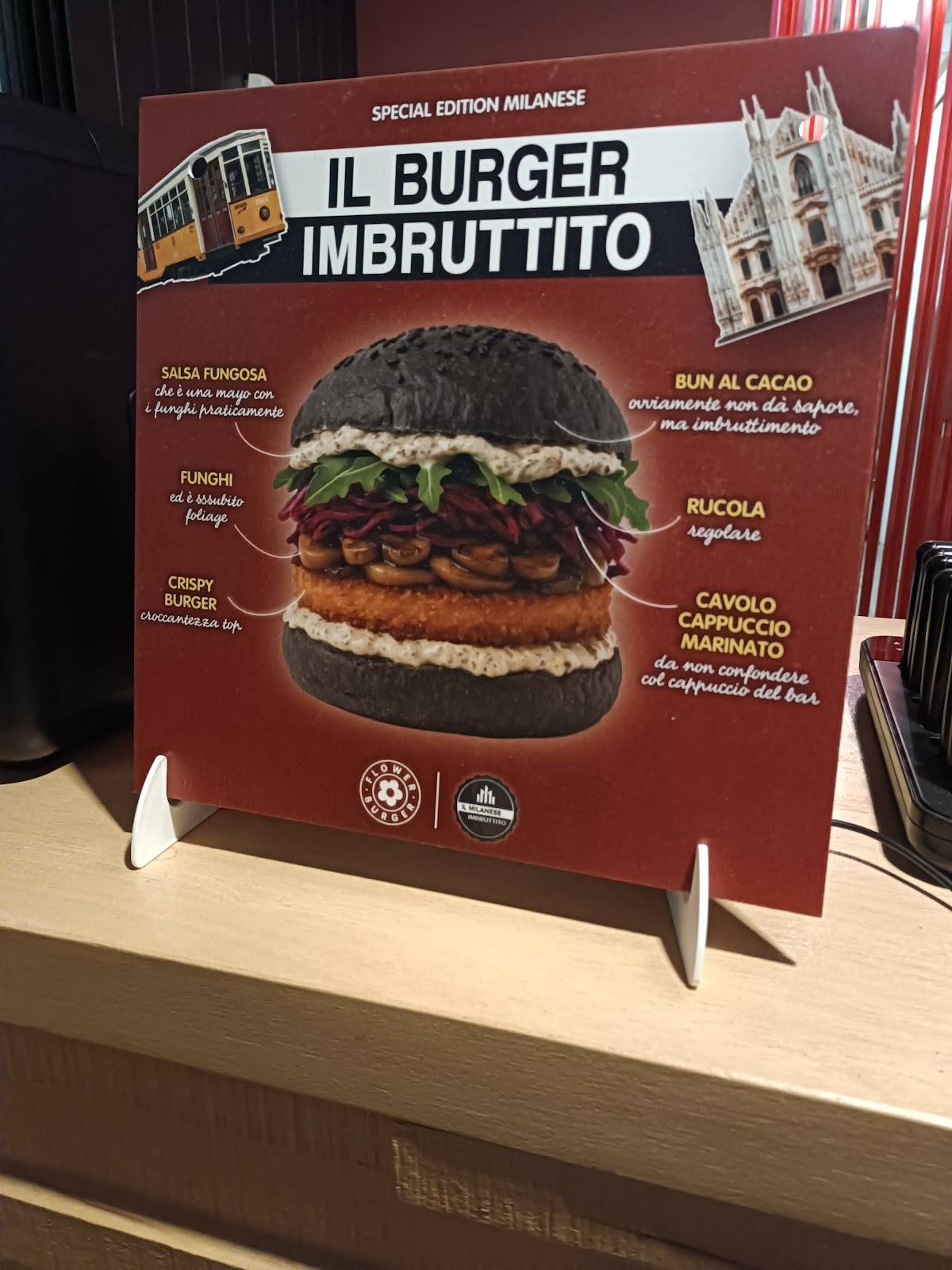 Menu di Flower Burger 