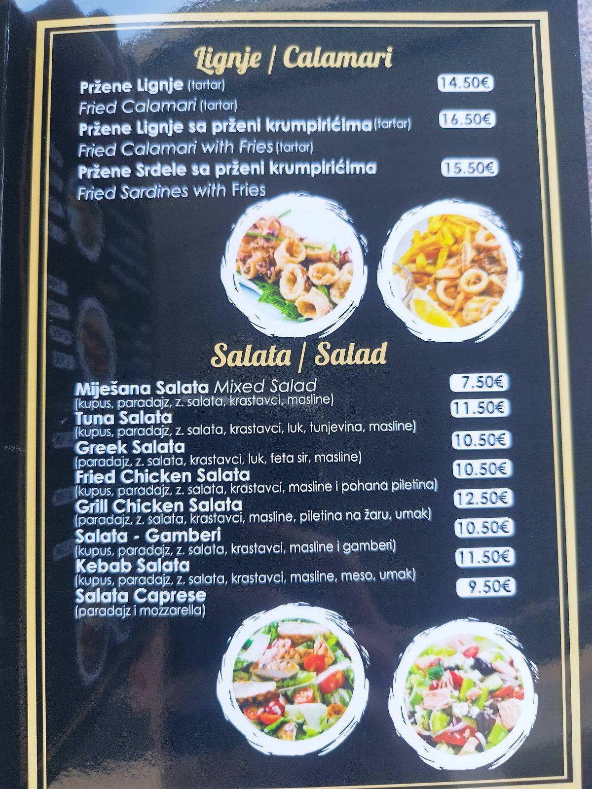 Menu di Food & Bar-Hambi Cres 