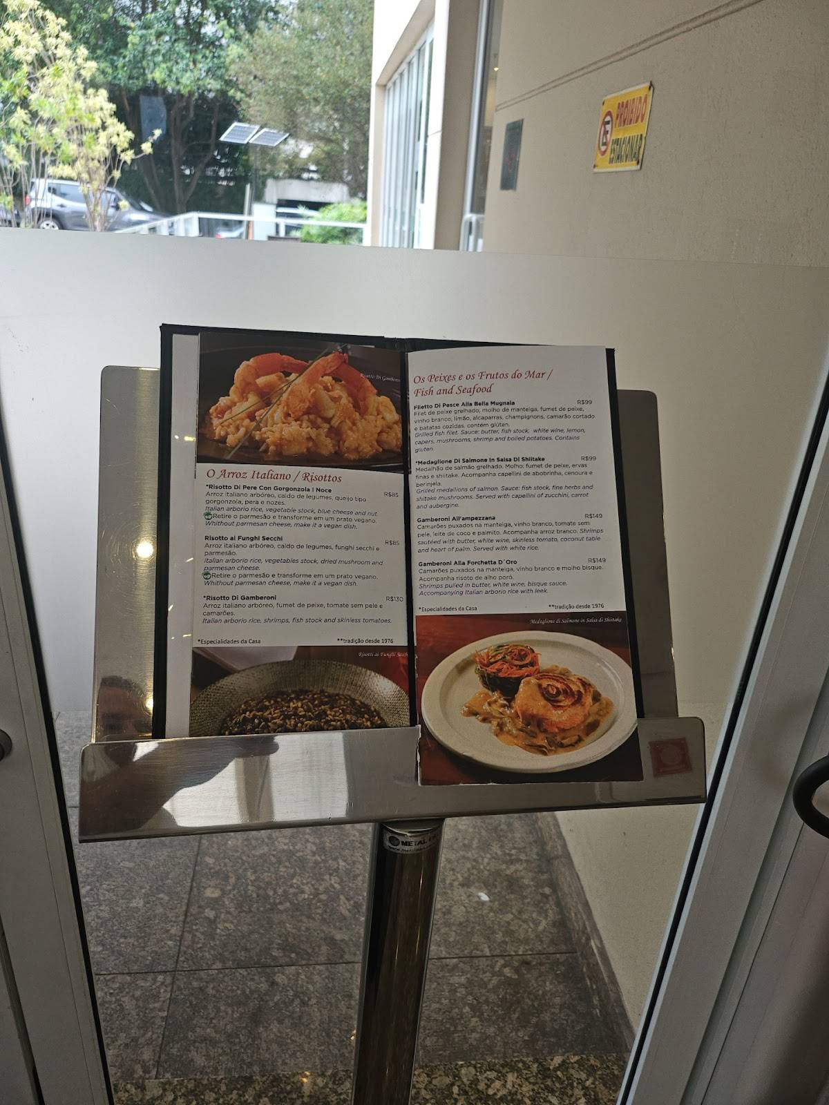 Forchetta D'Oro cardápio