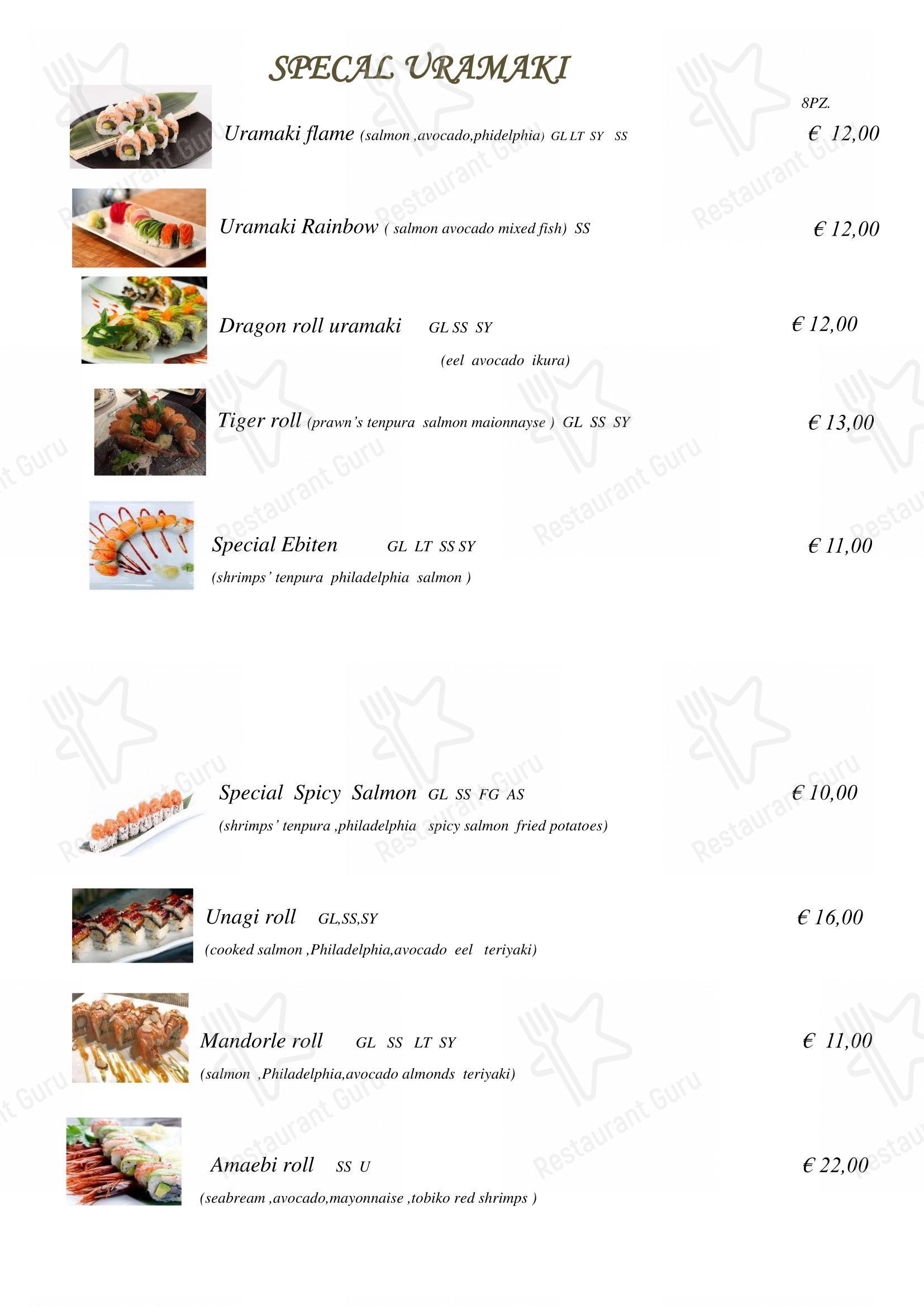 菜单 per Città del Drago in Milano