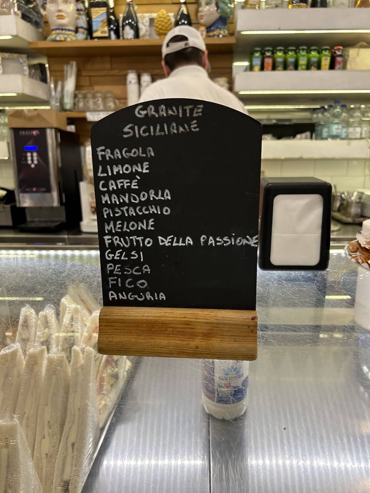 Menu di Gelarmony Roma 