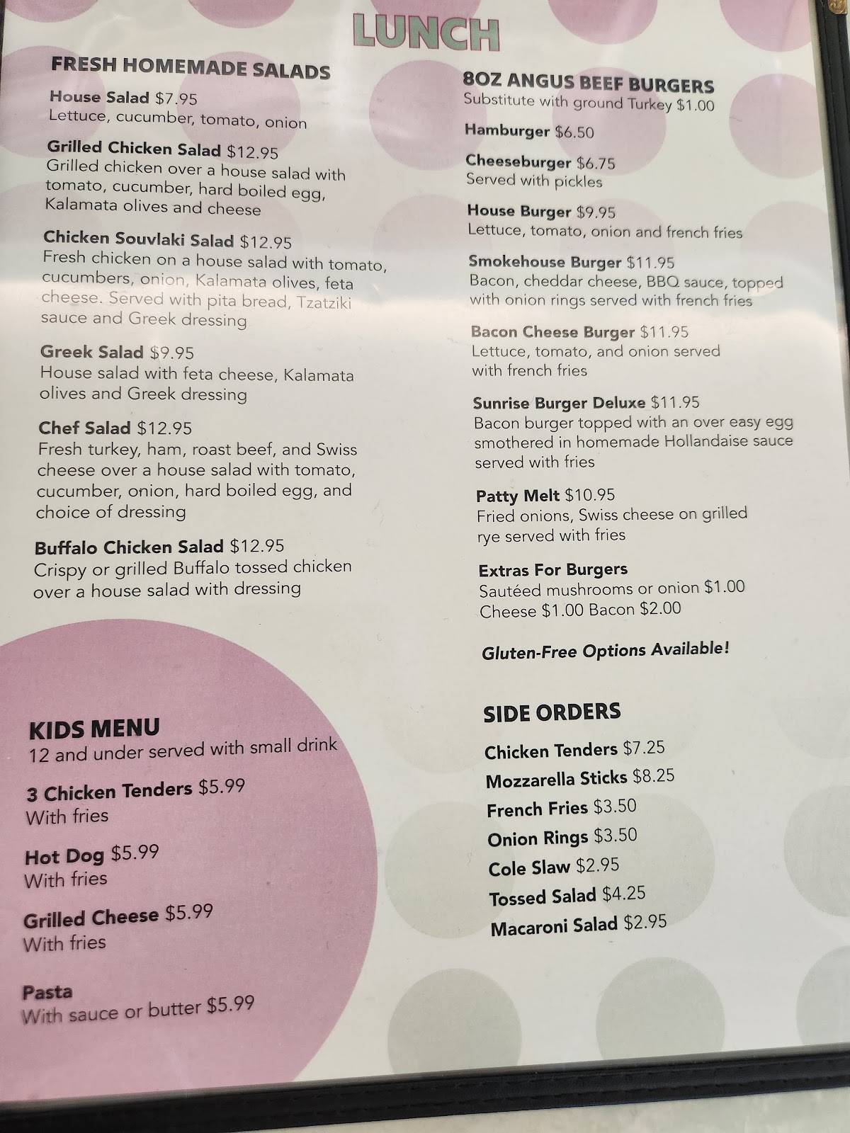 Menu at Gibby's Diner & Restaurant, Delanson