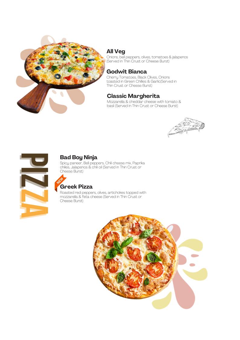 Godwit Cafe Best Cafes in Raipur Best Jain food in Raipur Pure Veg restaurant menu