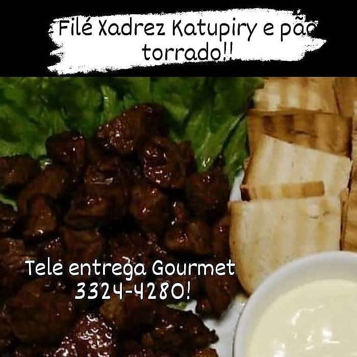 Gourmet cardápio