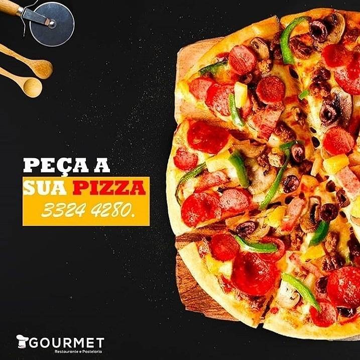 Gourmet cardápio