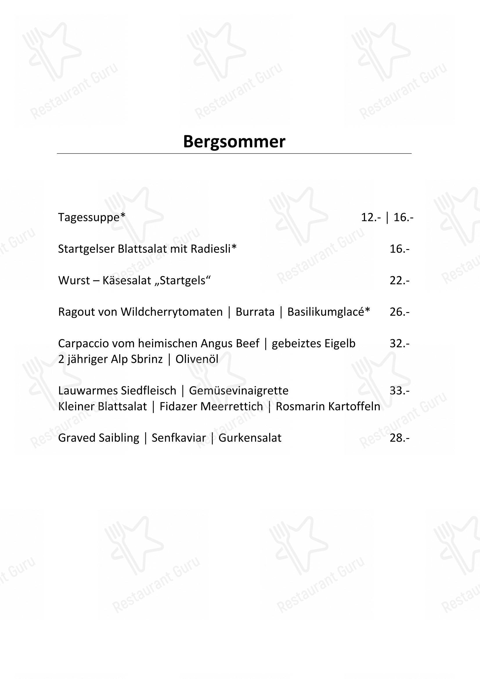 Основное меню per Grandis Ustria da Vin ristorante con griglia