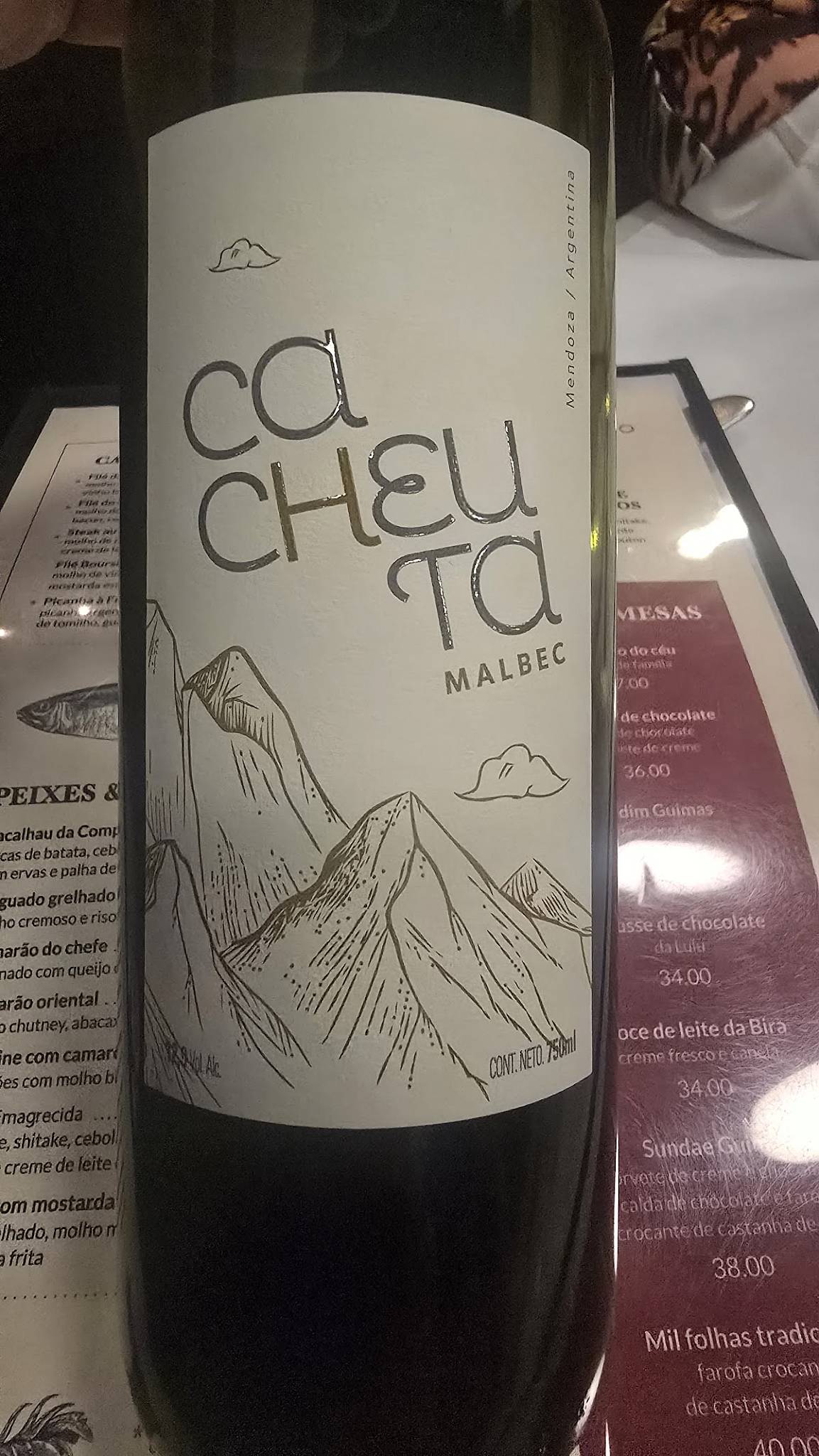 Guimas cardápio