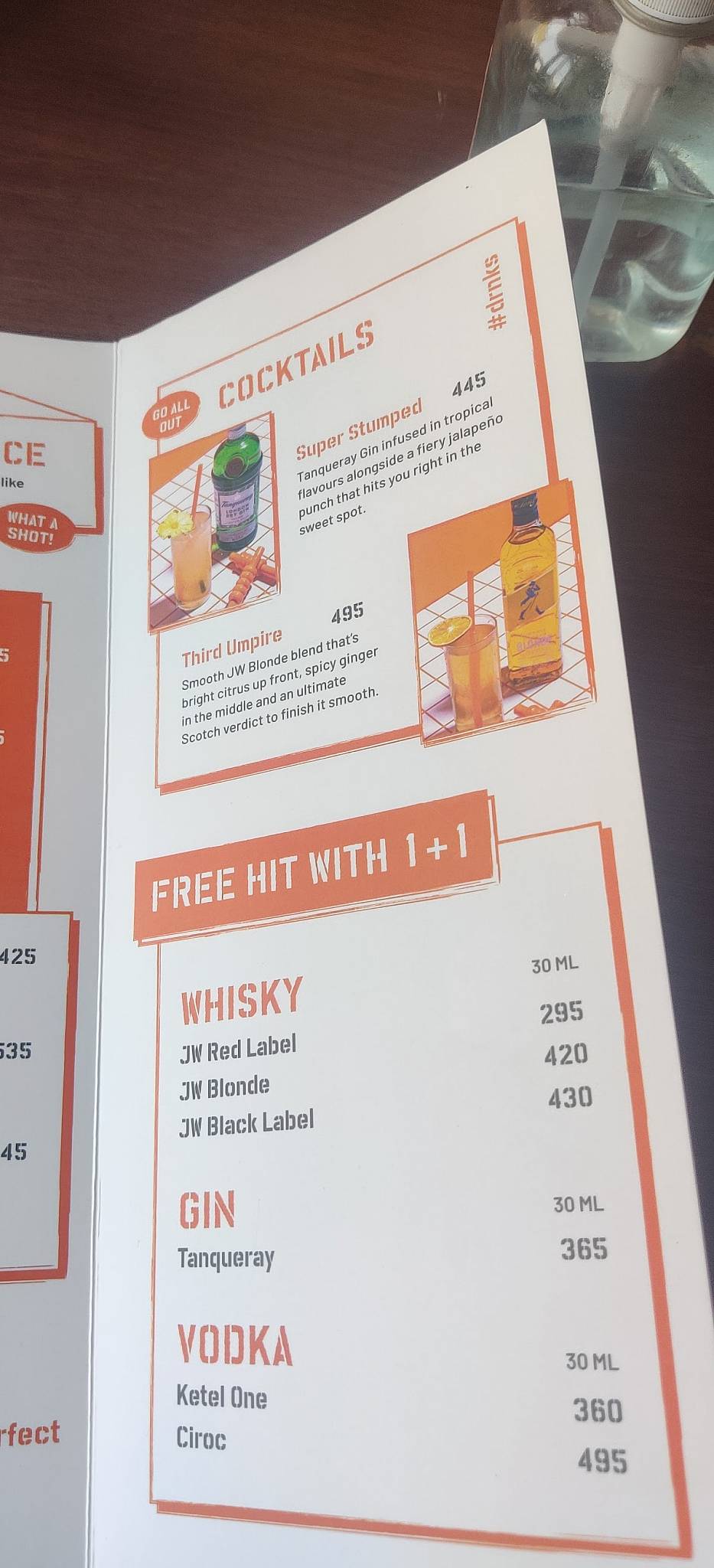 IFC Social menu