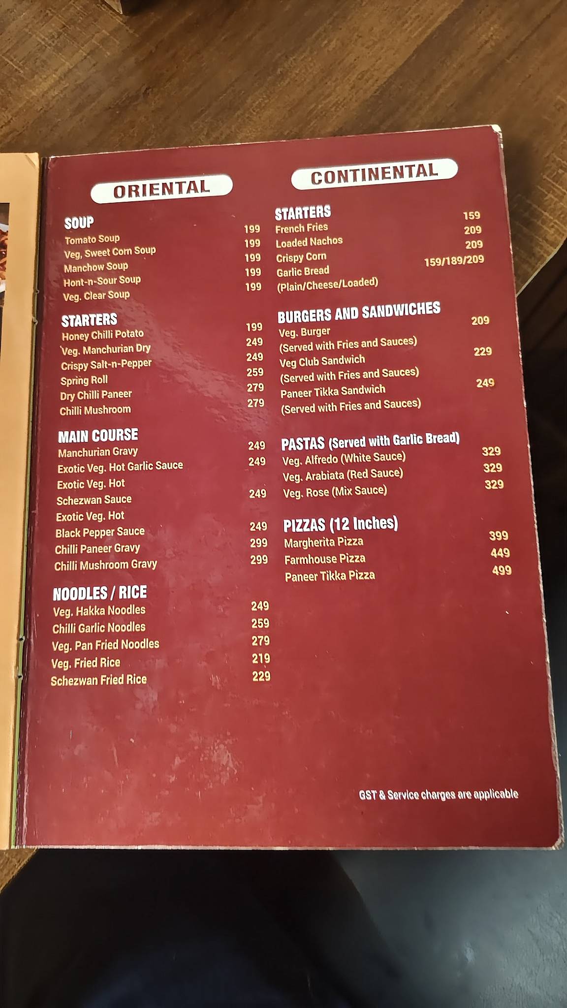 Shree Krishna UDUPI Pure Veg menu