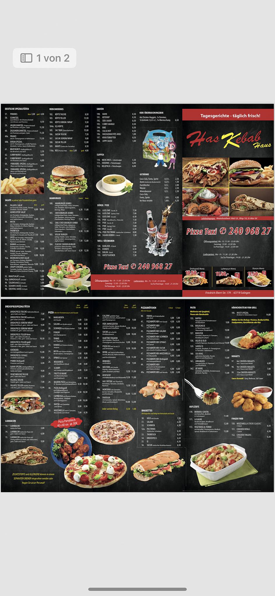 Has Kebab Haus Solingen