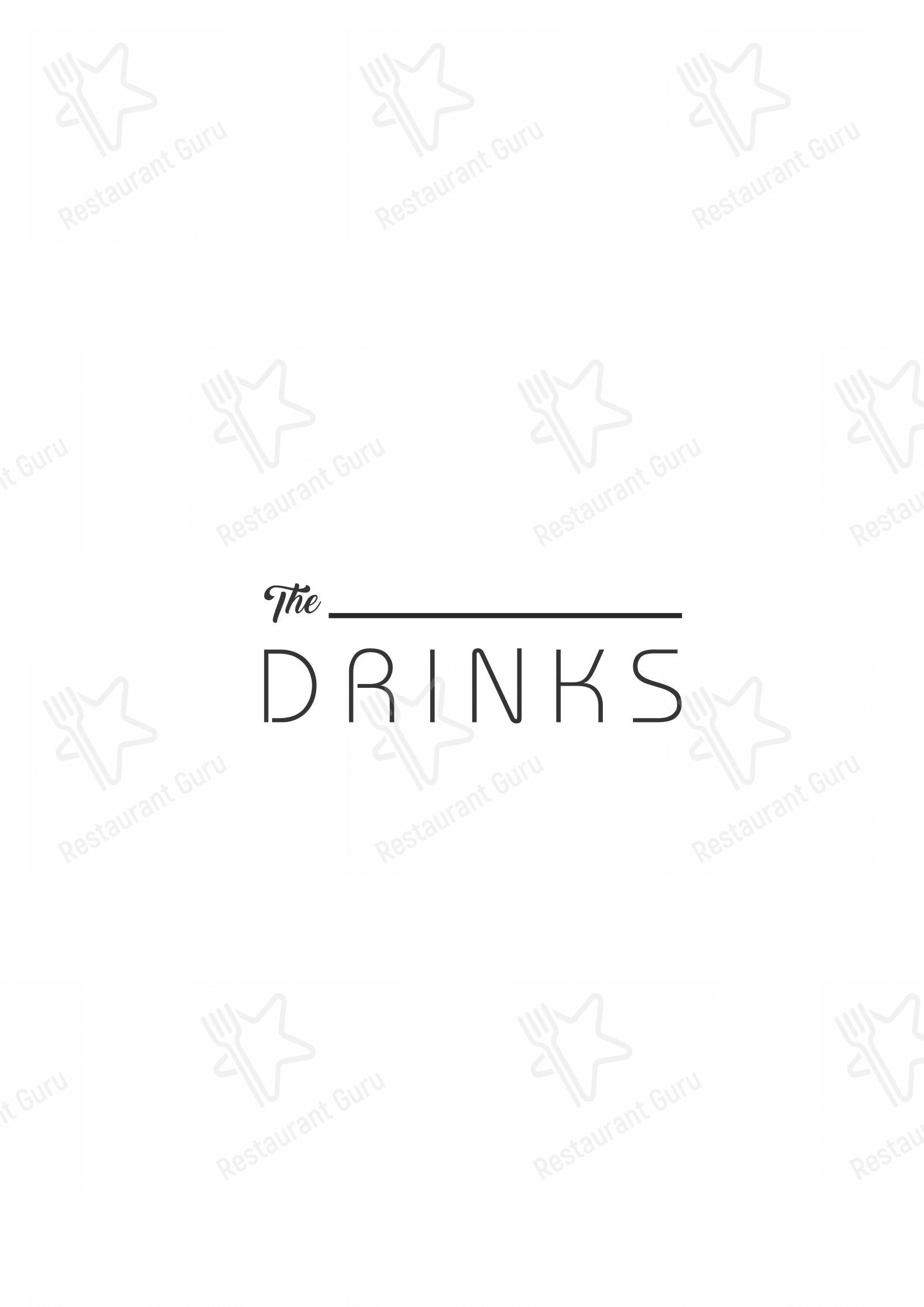 Menu for the HIVE Restaurant & Bar pub & bar