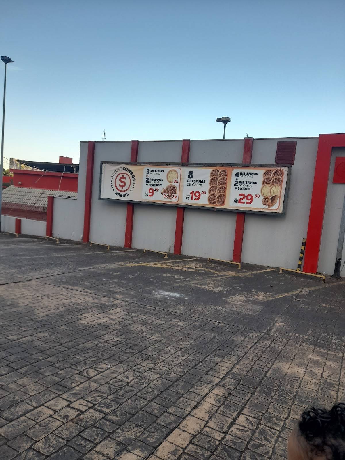 Habibs cardápio