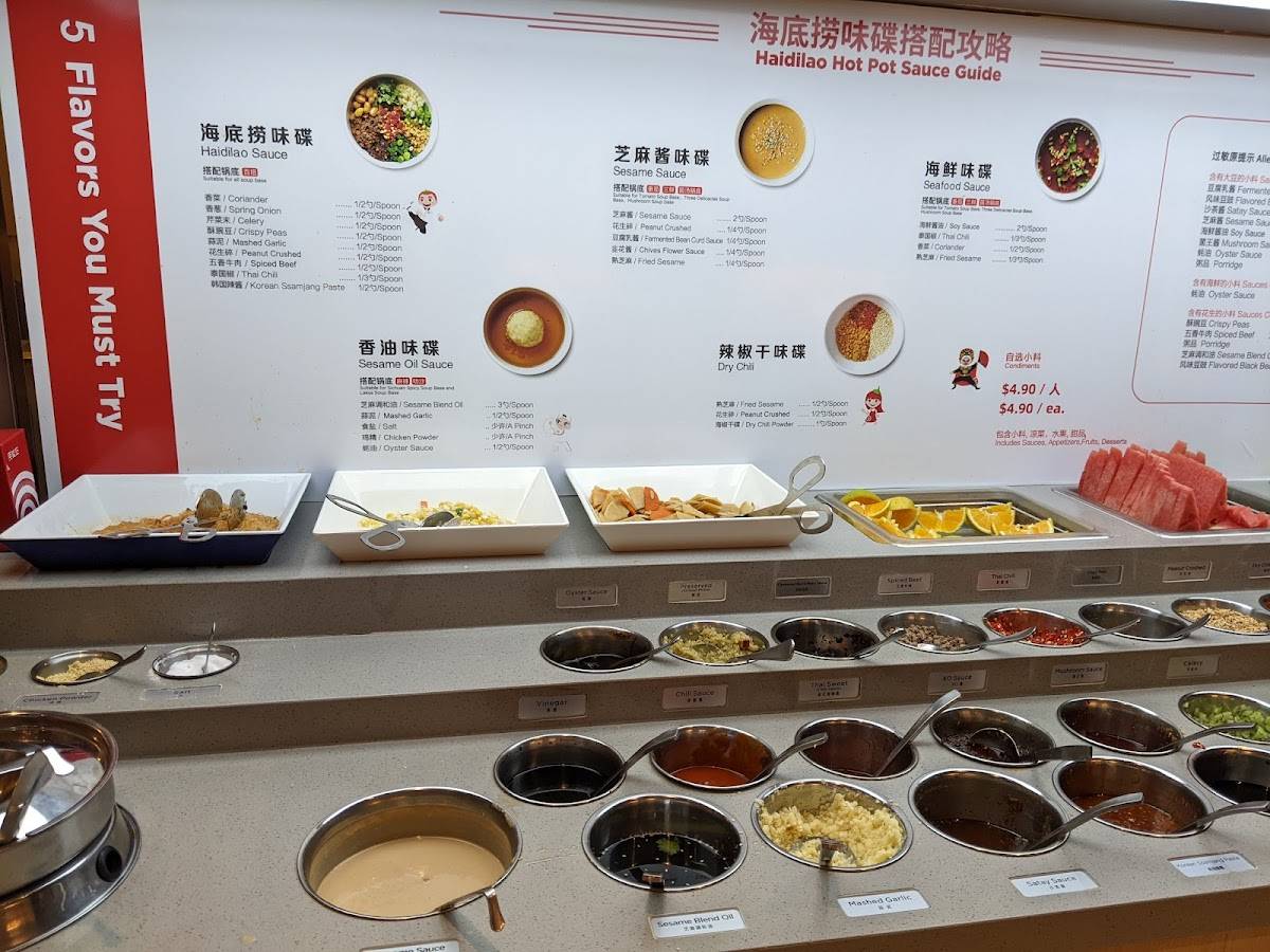 Menu at Haidilao Hotpot Glen Waverley restaurant, Glen Waverley, Level 1