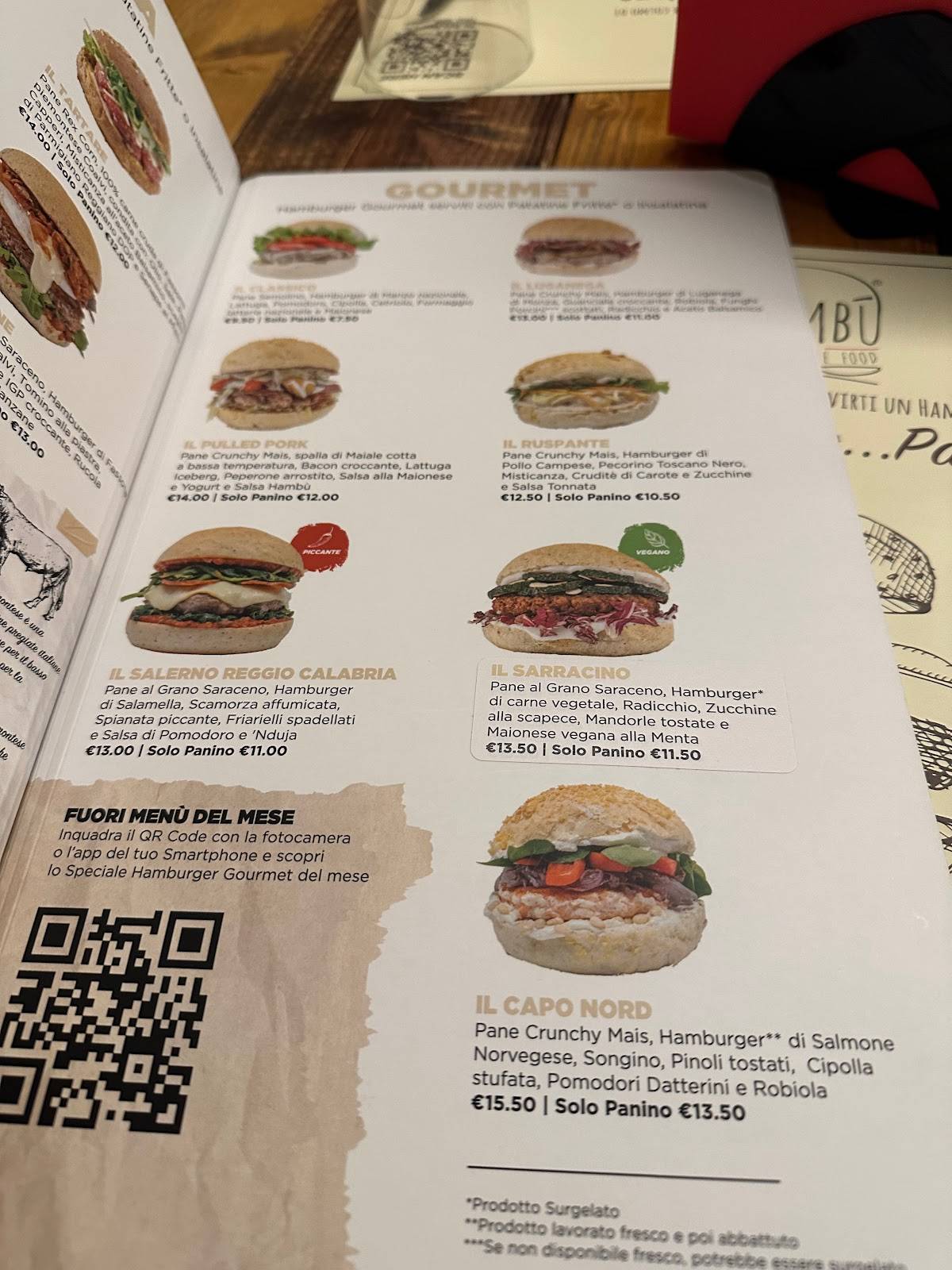 Menu di Hambù 