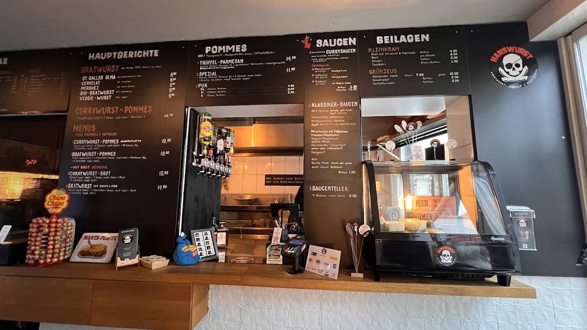 Menu di Hanswurst 