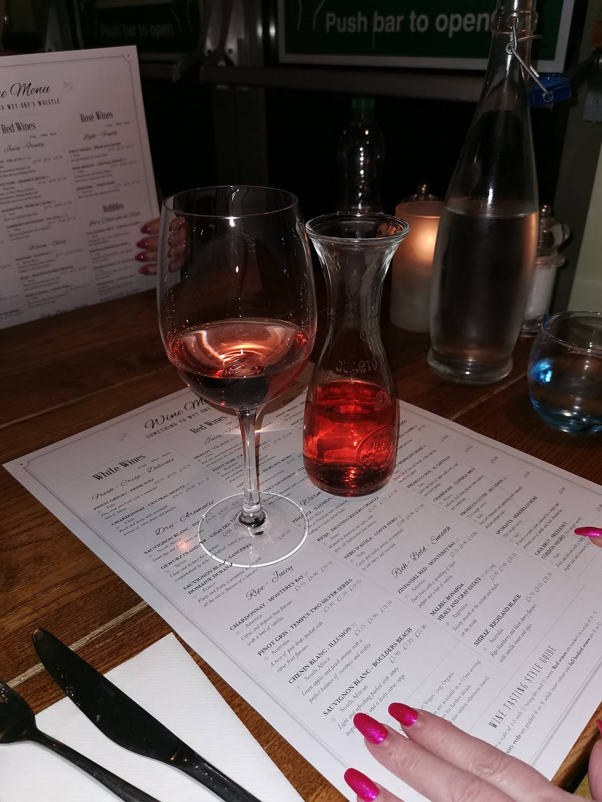 Menu at The Hornsmill pub & bar, Helsby