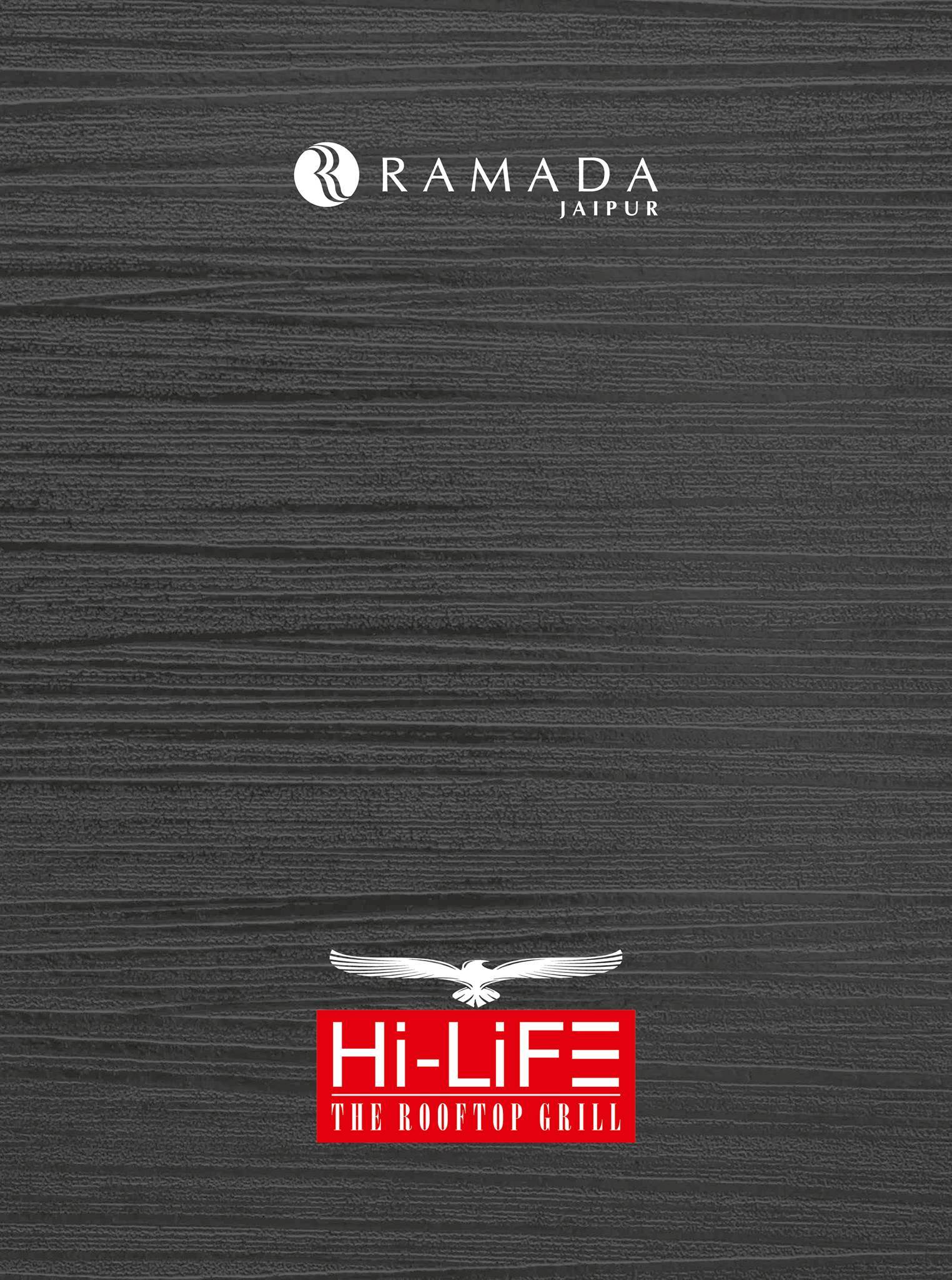 Hi-LiFE The Rooftop Grill menu