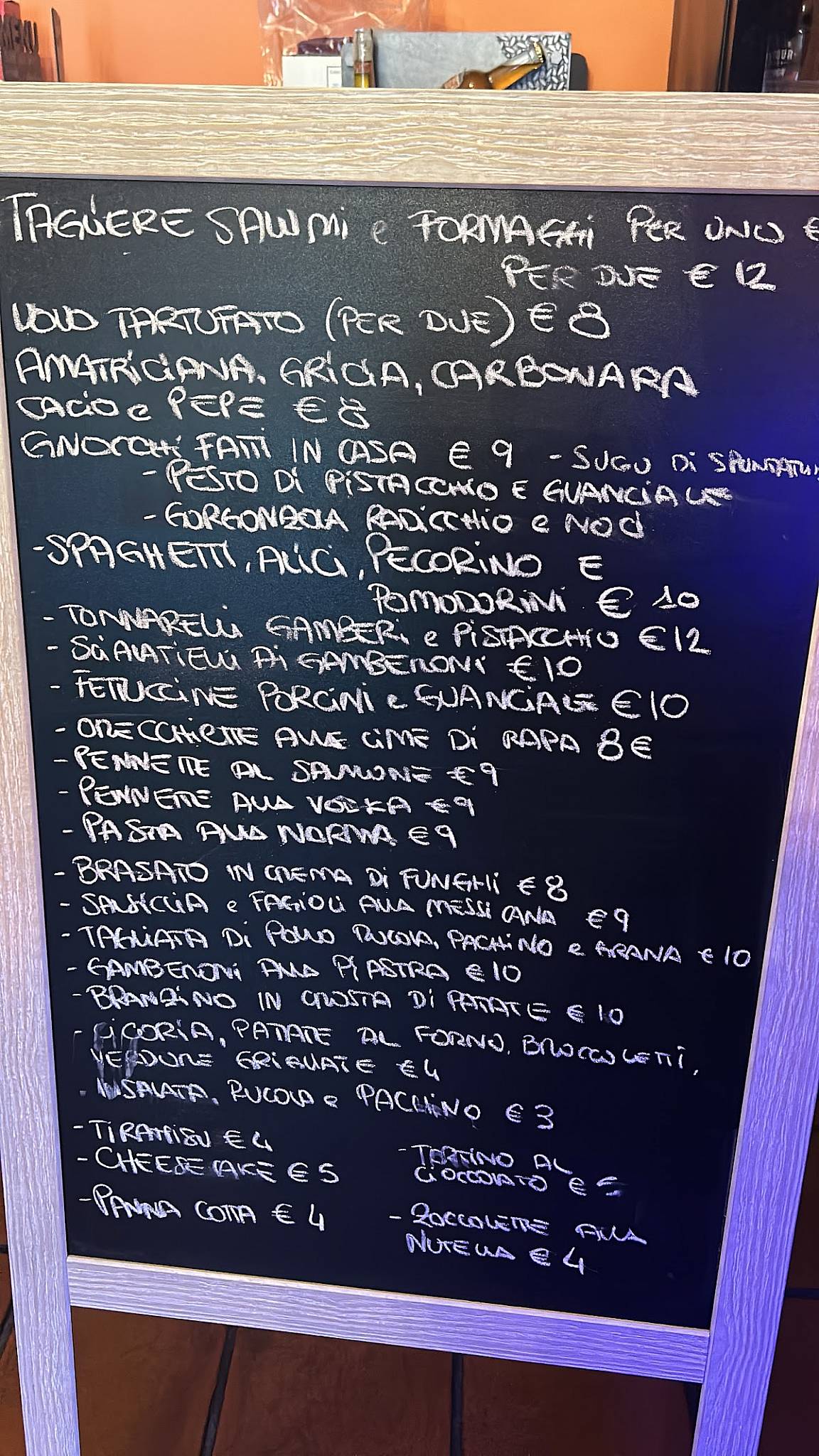 Menu di Highlander Pub Centocelle 