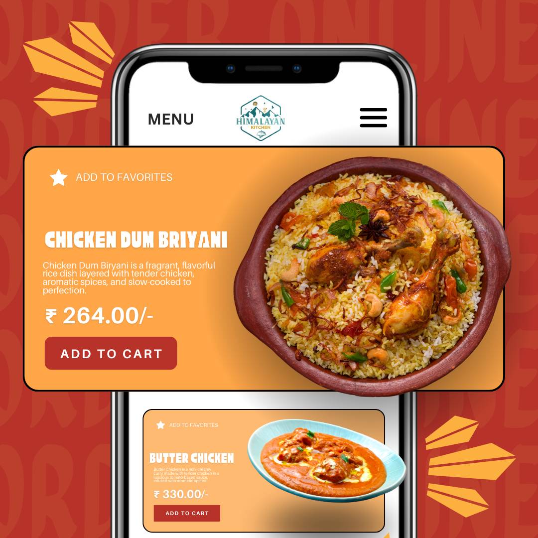 Himalayan kitchen menu