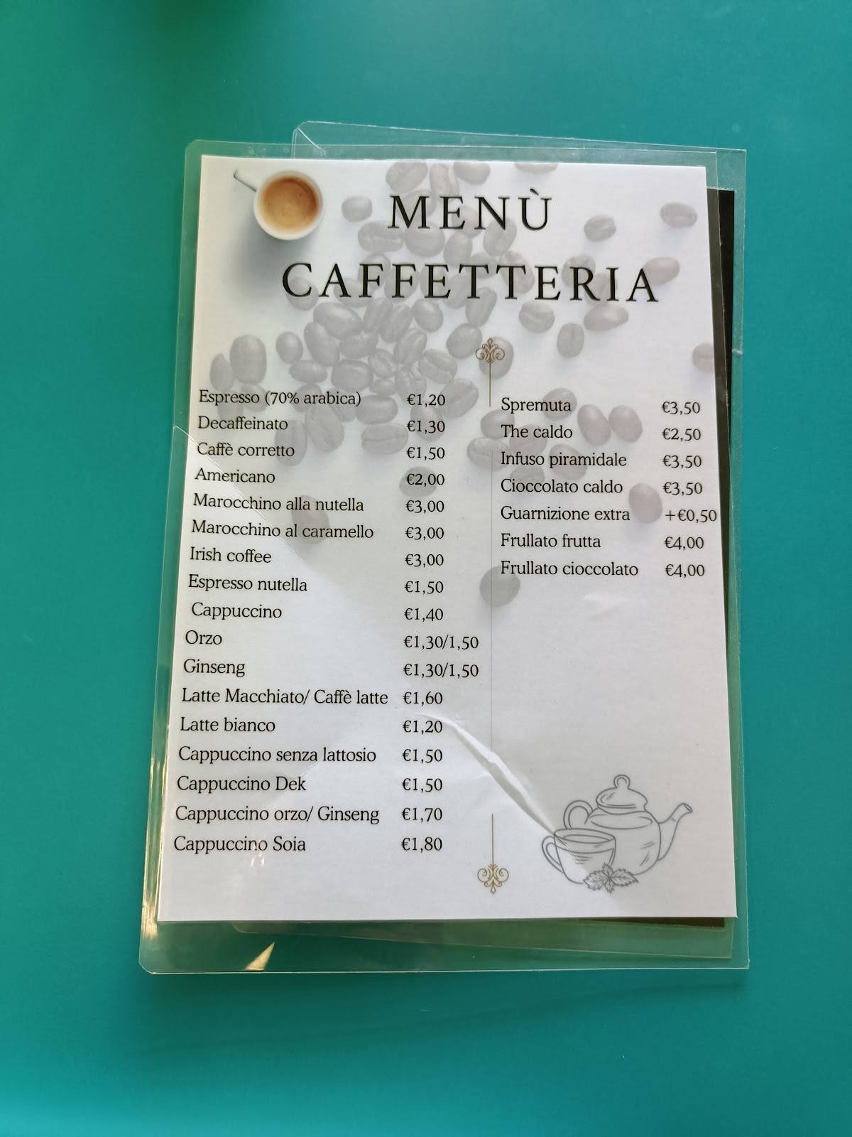 Menu di Homemade cafè bistrot 