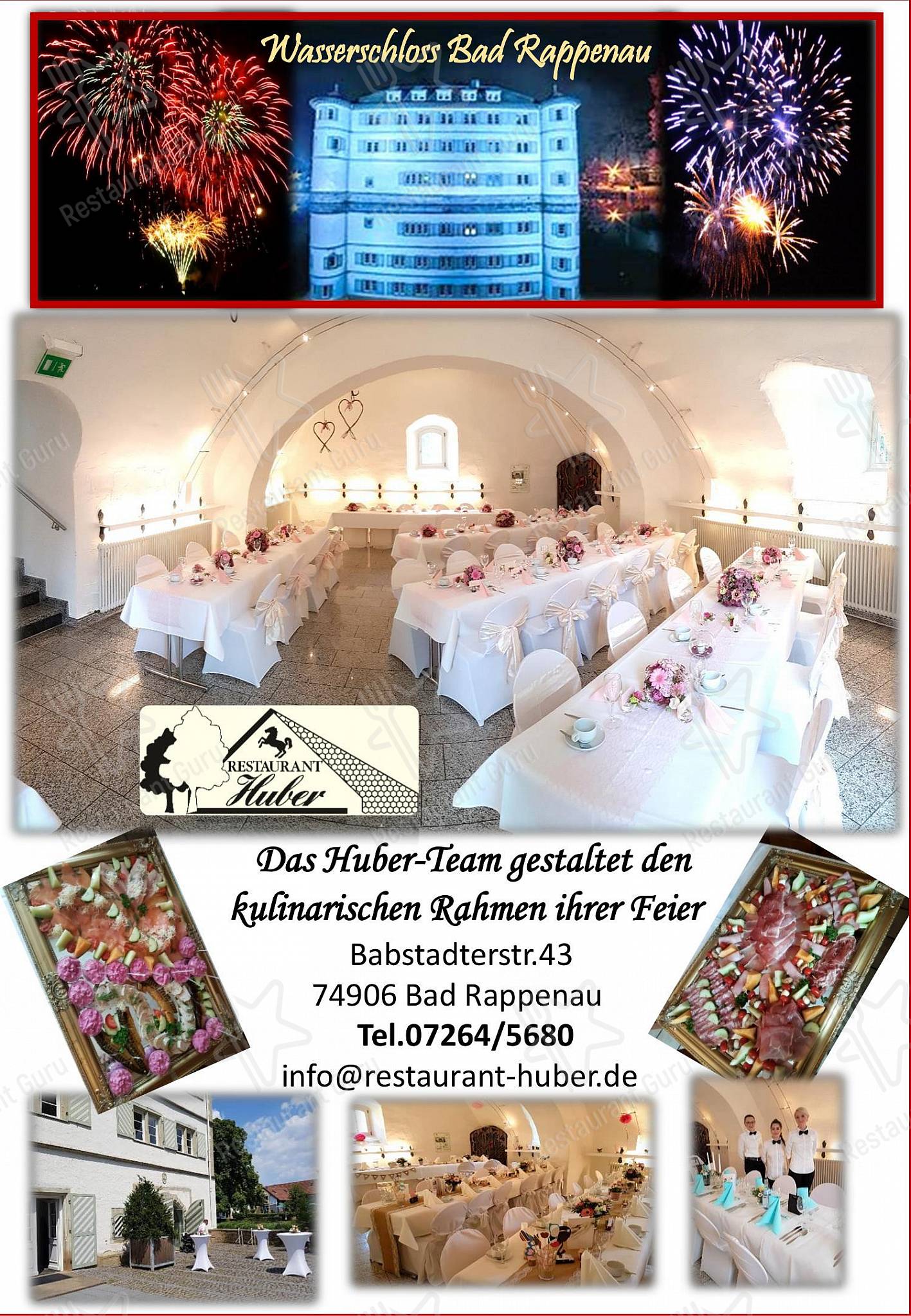 菜单 pour Restaurant Huber dans Bad Rappenau