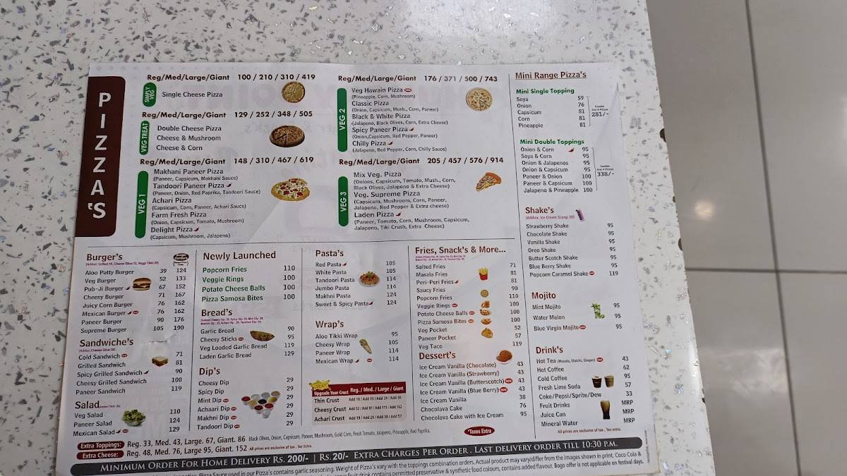 Hungry Point - Gadarpur menu